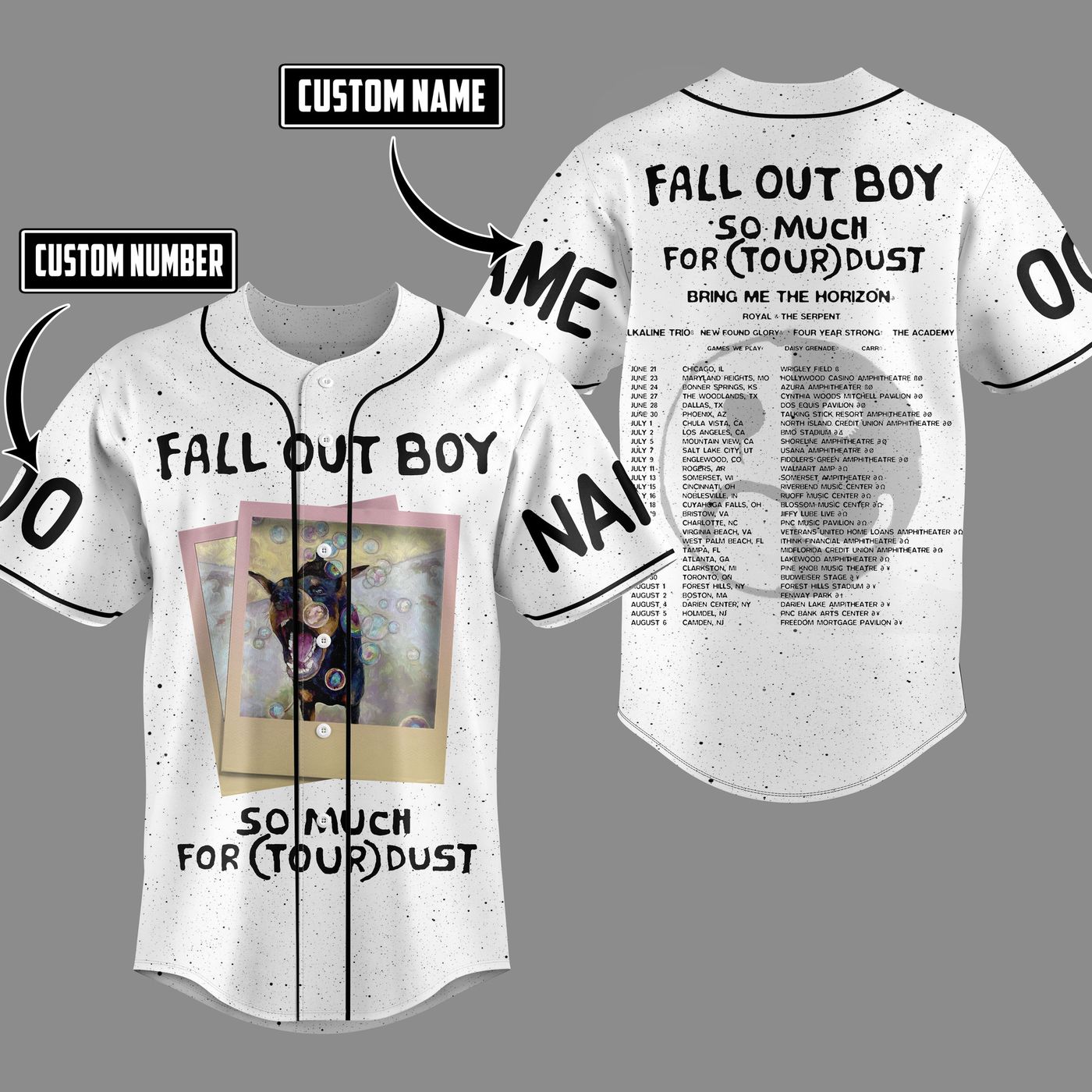 Fall Out Boy Baseball Jersey For Men Women And Kids Gift Fall Out Boy Baseball Jersey For Men Women And Kids Gift