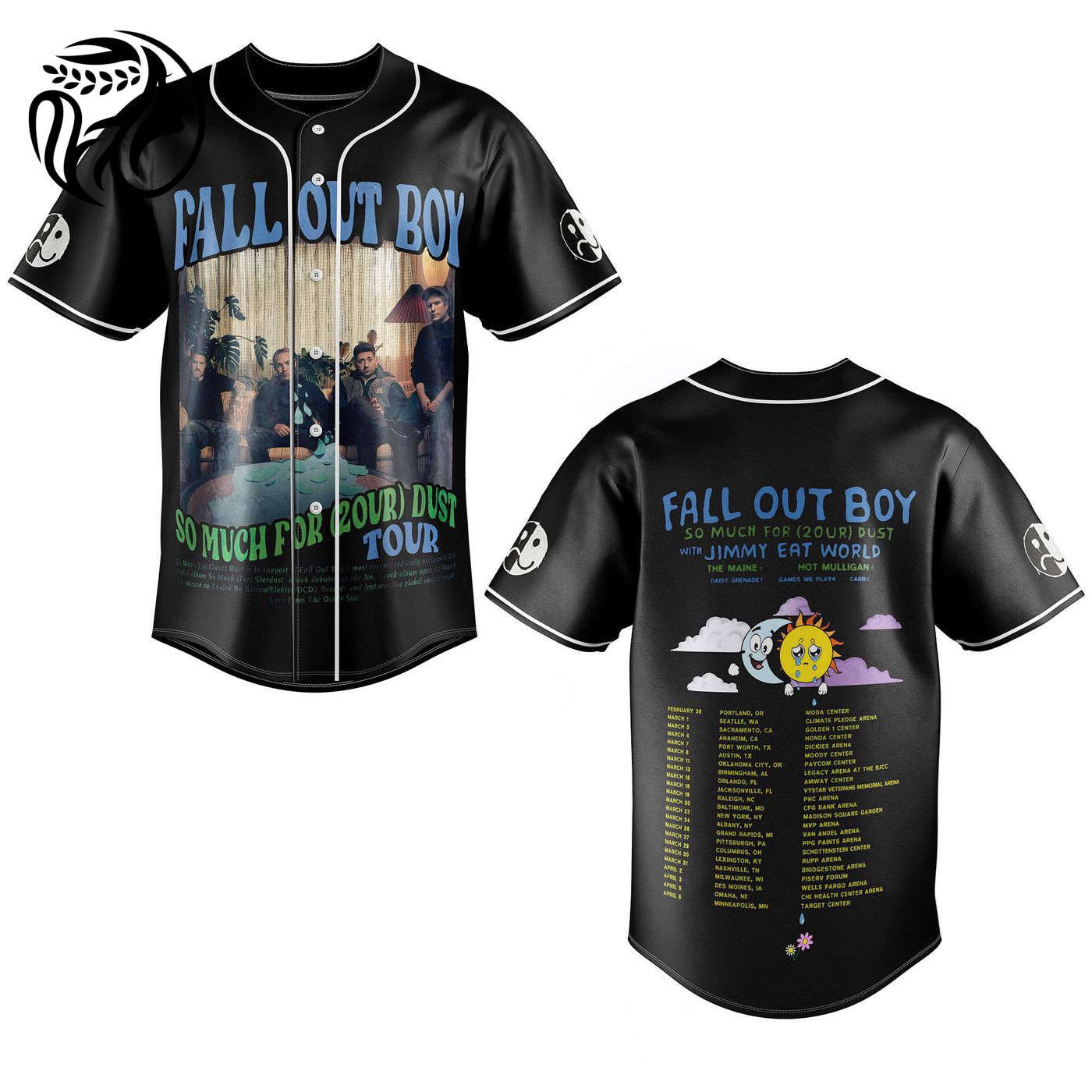Fall Out Boy Baseball Jersey For Men Women And Kids Gift