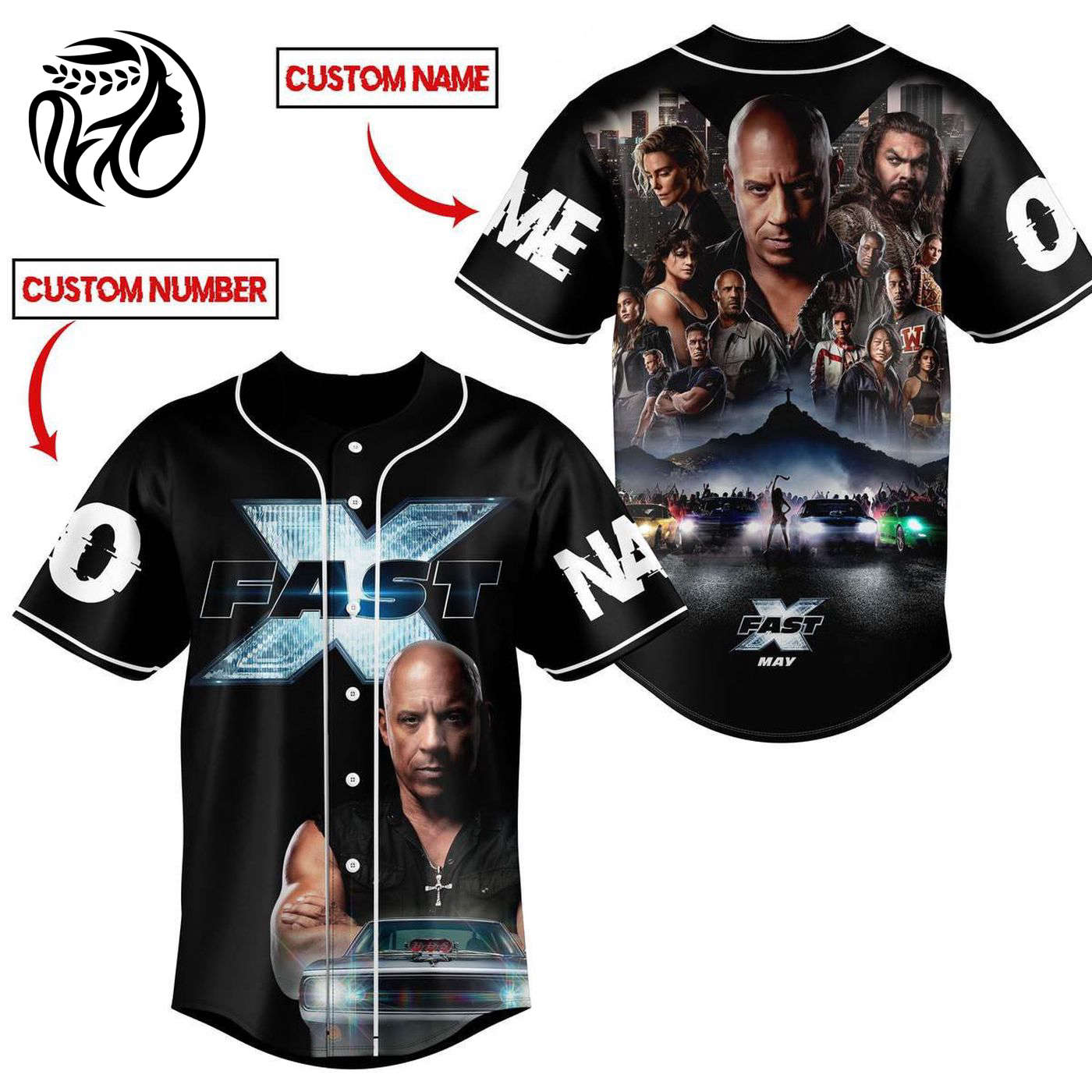 Fast X Baseball Jersey For Men Women And Kids Gift