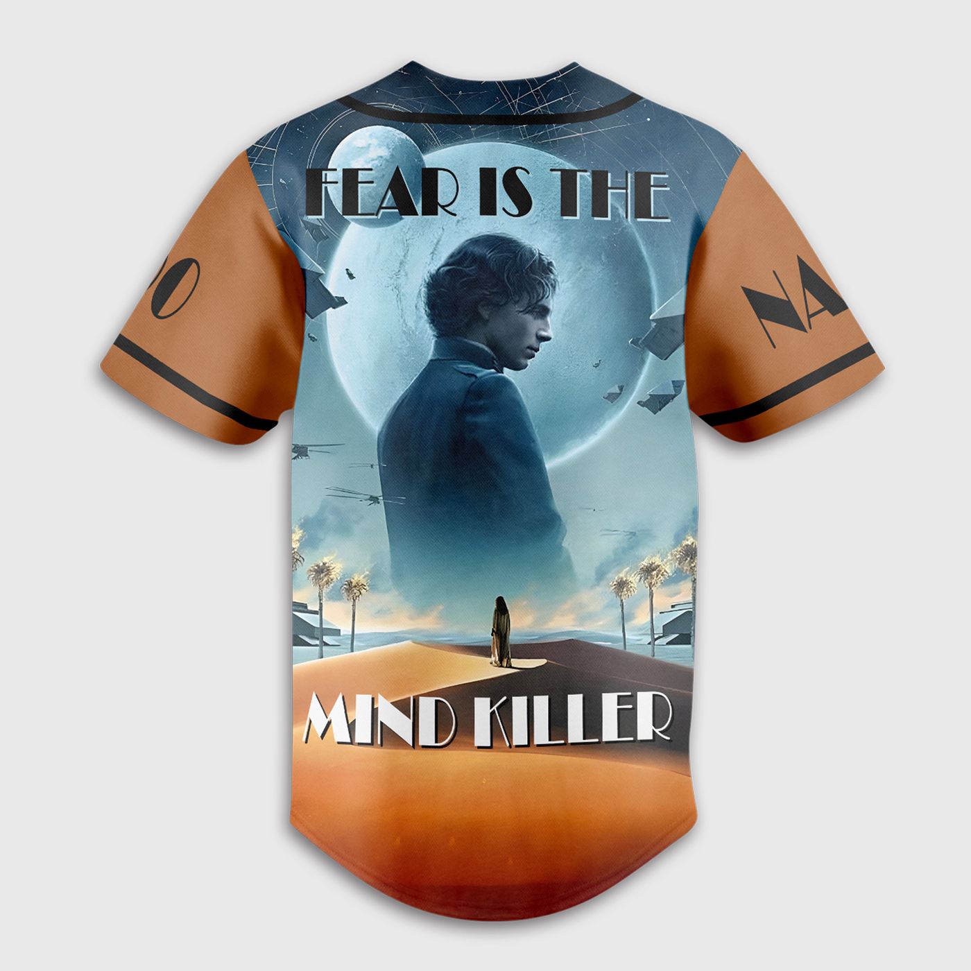 Fear Is The Mind Killer Dune Baseball Jersey For Men Women And Kids Gift