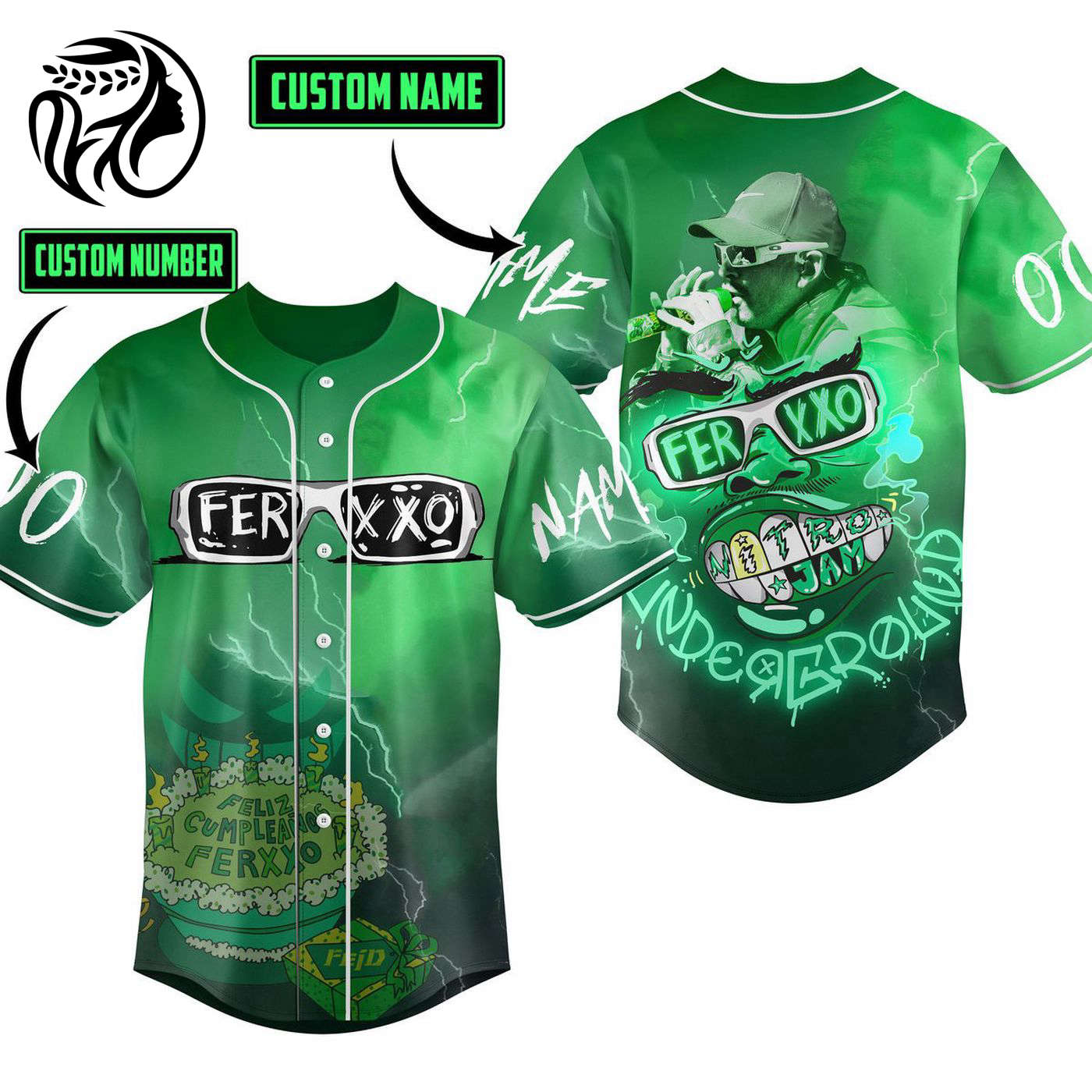 Feliz Cumpleanos Ferxxo Baseball Jersey For Men Women And Kids Gift