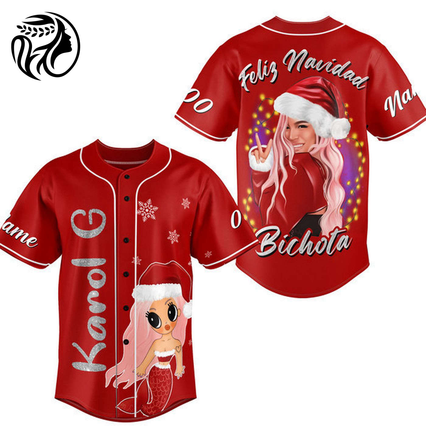 Feliz Navidad Bichota Karol G Baseball Jersey For Men Women And Kids Gift