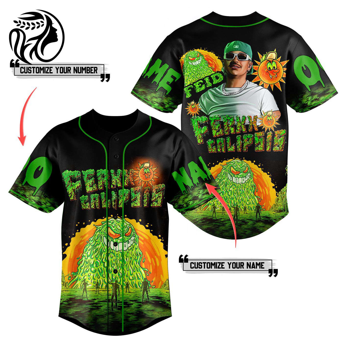 Ferxxo Calipsis Feid Baseball Jersey For Men Women And Kids Gift