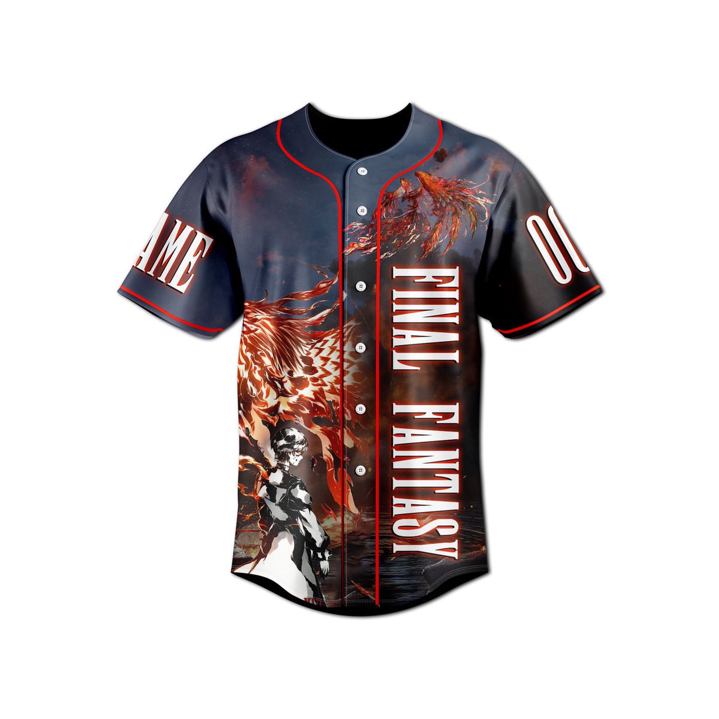 Final Fantasy Baseball Jersey For Men Women And Kids Gift