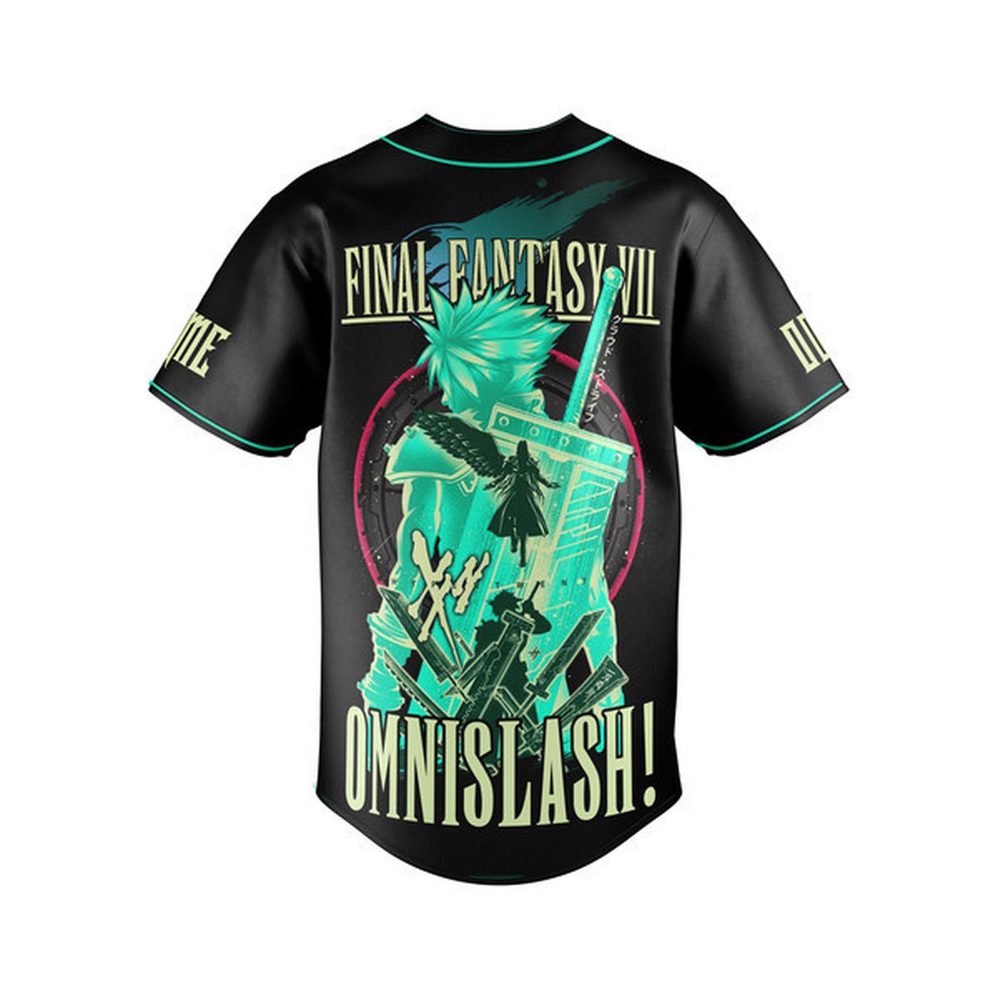 Final Fantasy VII Baseball Jersey For Men Women And Kids Gift