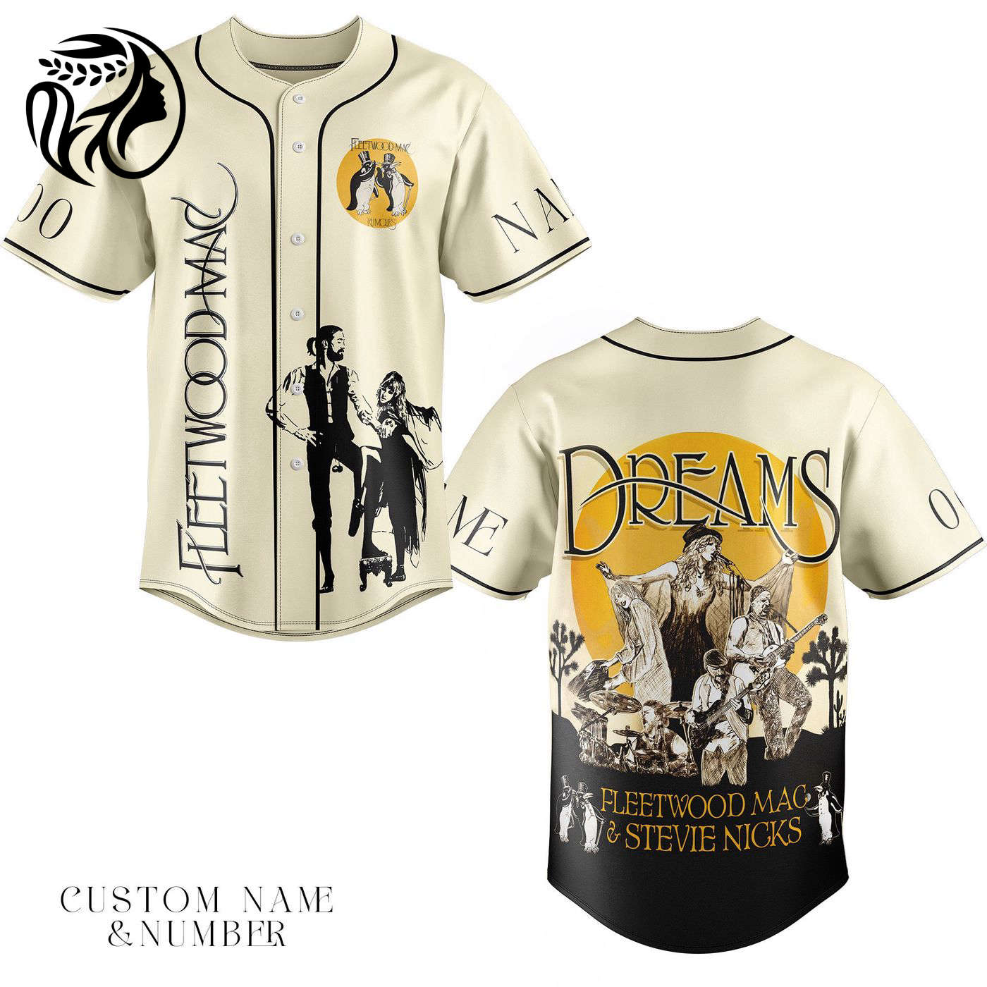 Fleetwood Mac Baseball Jersey For Men Women And Kids Gift