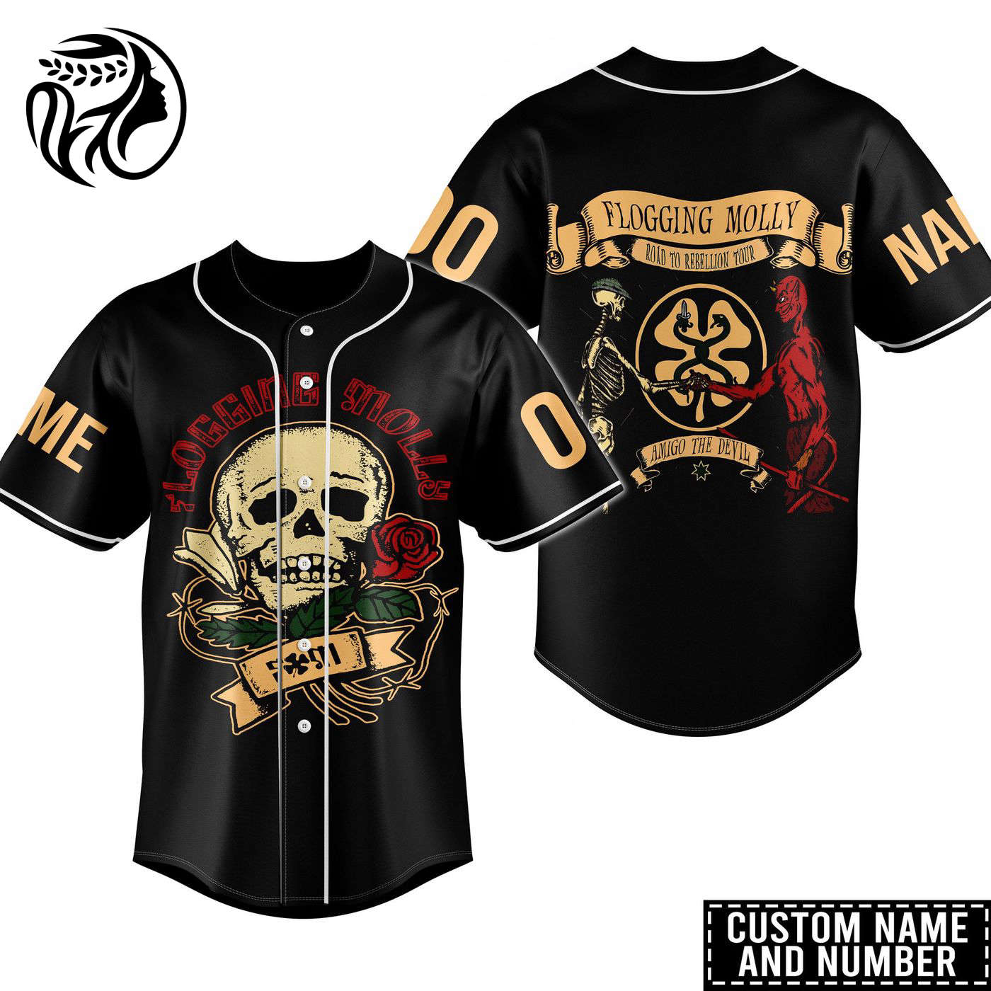 Flogging Molly Baseball Jersey For Men Women And Kids Gift