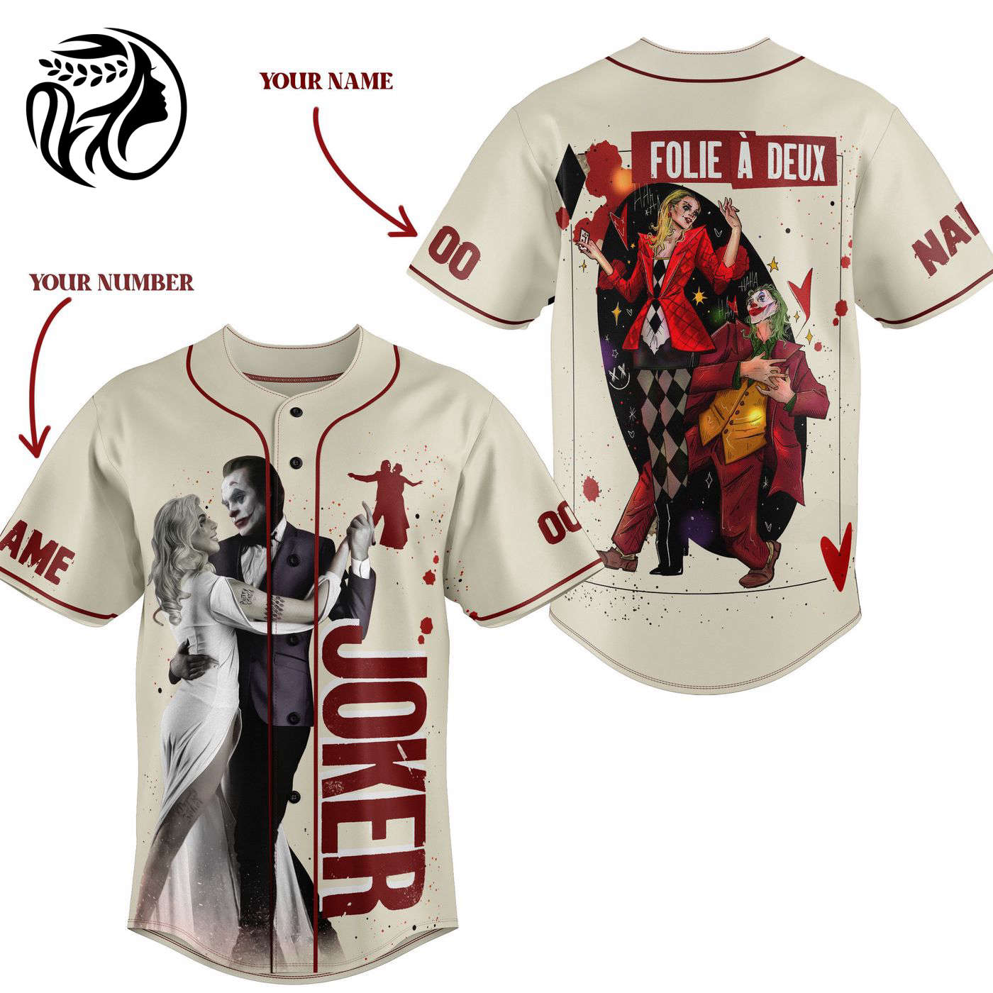 Folie a Deux Baseball Jersey For Men Women And Kids Gift