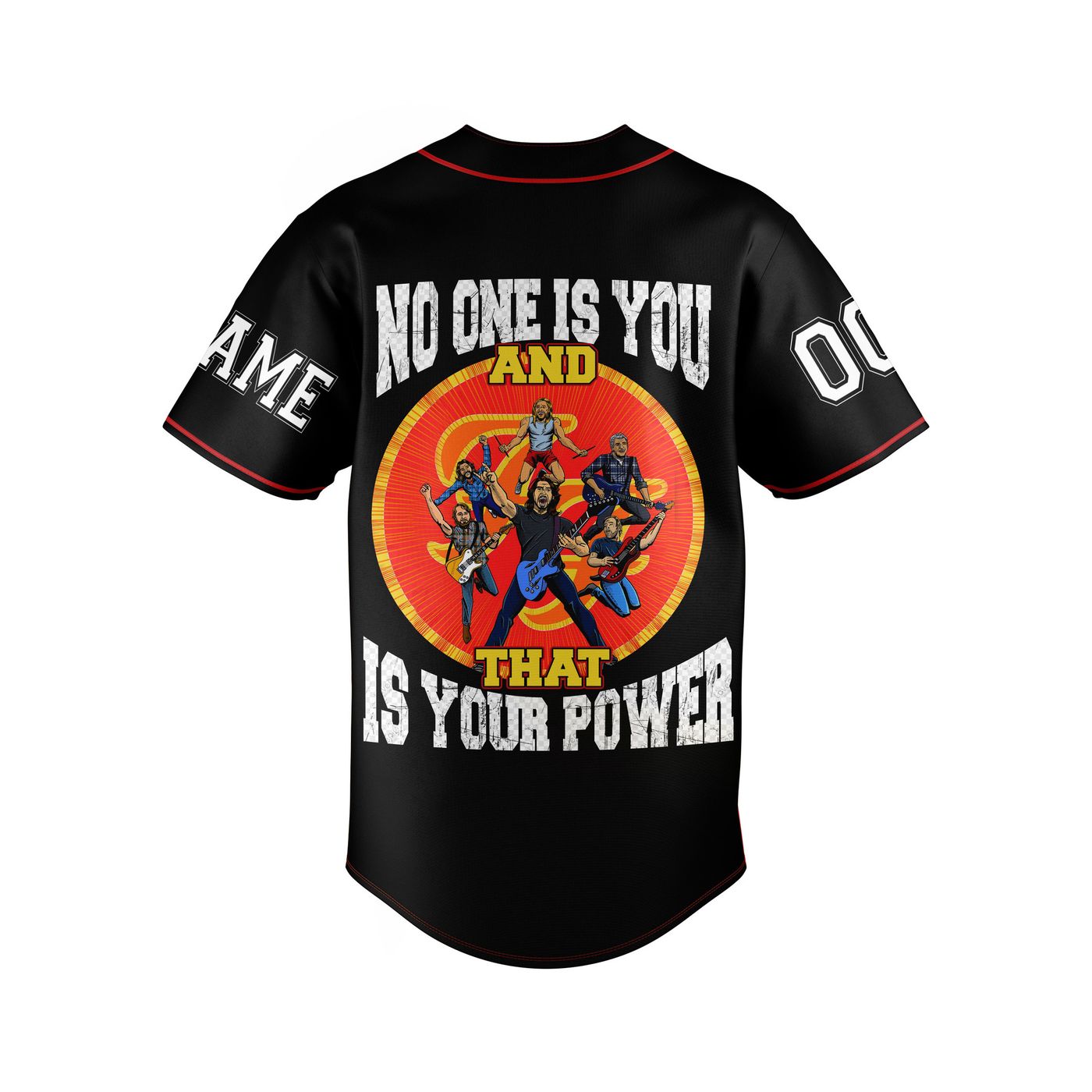 Foo Fighters Baseball Jersey For Men Women And Kids Gift