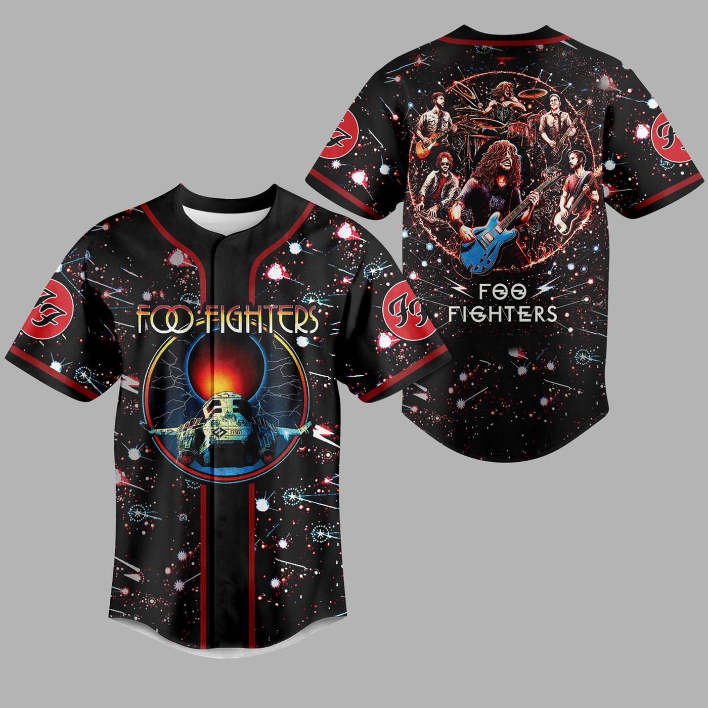 Foo Fighters Baseball Jersey For Men Women And Kids Gift