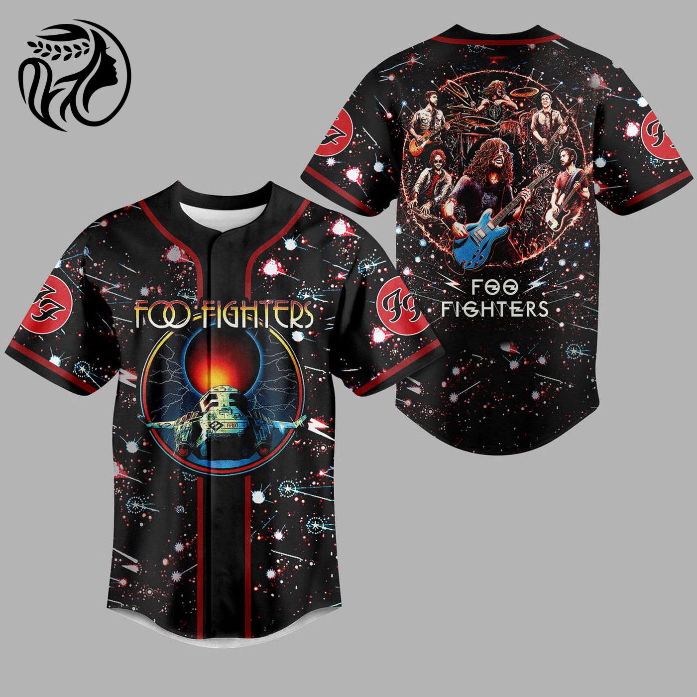 Foo Fighters Baseball Jersey For Men Women And Kids Gift