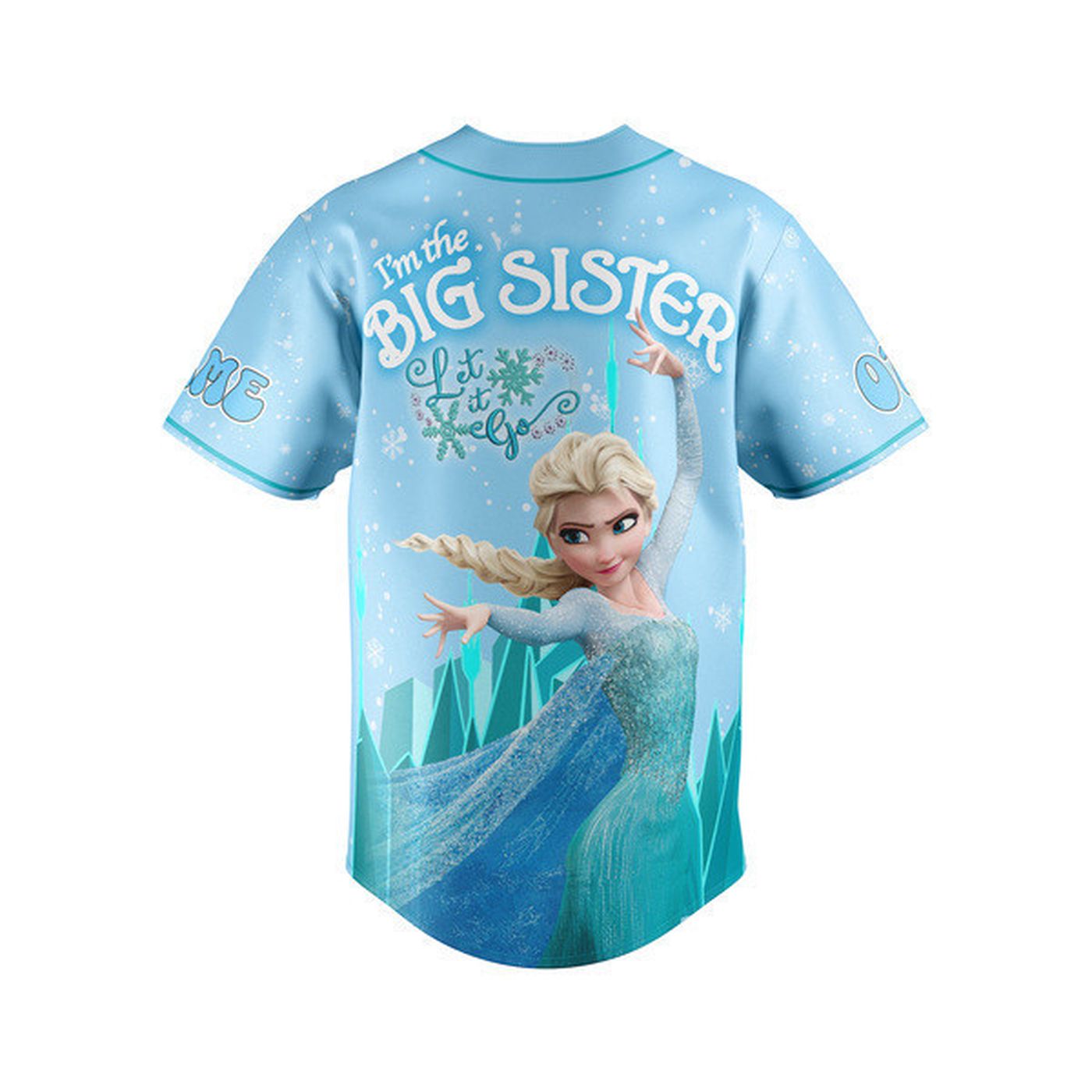 Frozen Elsa Baseball Jersey For Men Women And Kids Gift