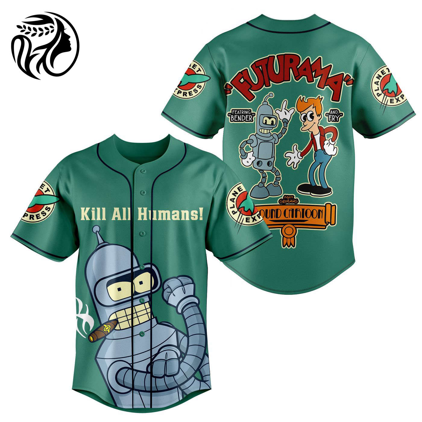 Futurama Baseball Jersey For Men Women And Kids Gift