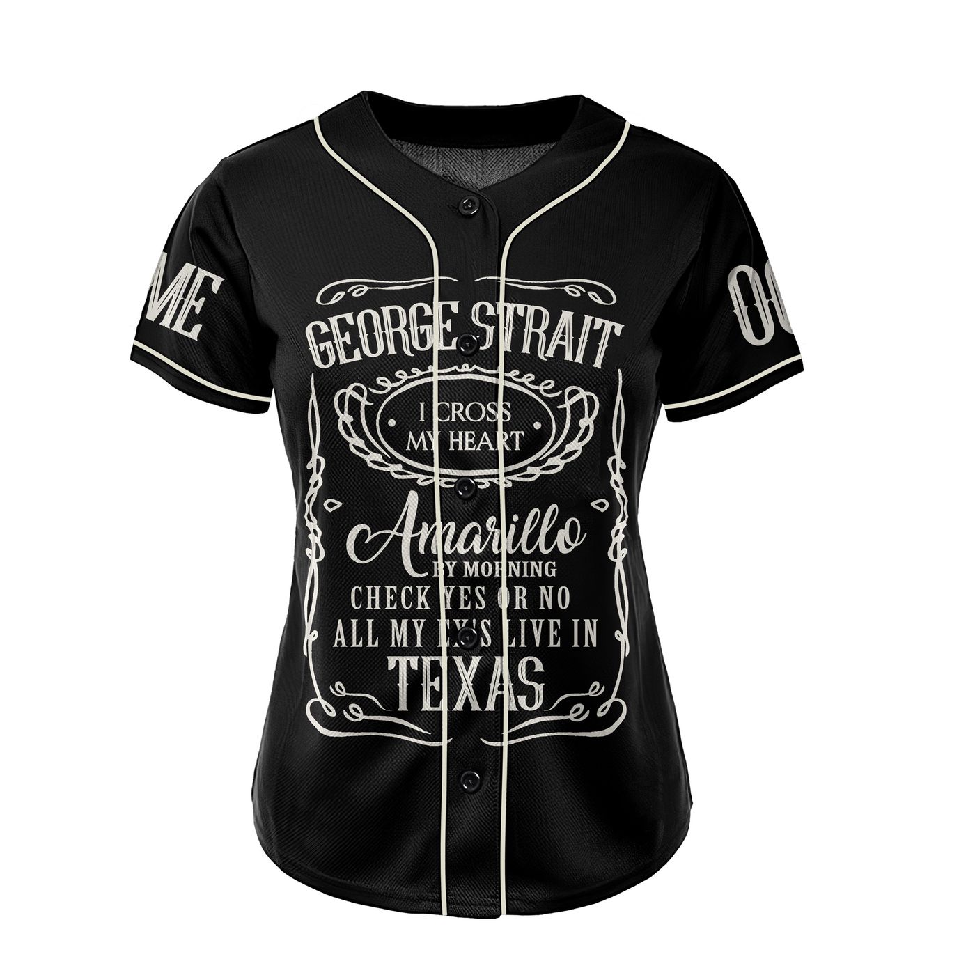 George Strait Baseball Jersey For Men Women And Kids Gift George Strait Baseball Jersey For Men Women And Kids Gift