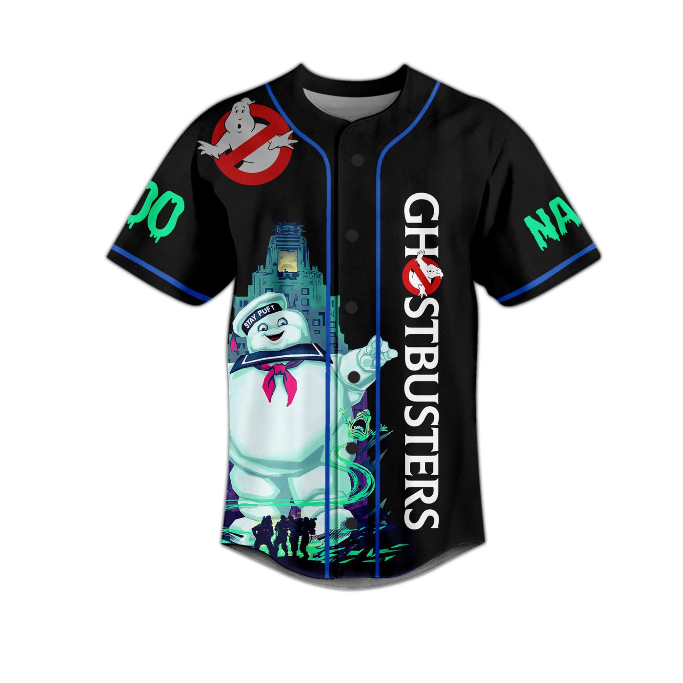 Ghostbusters Baseball Jersey For Men Women And Kids Gift