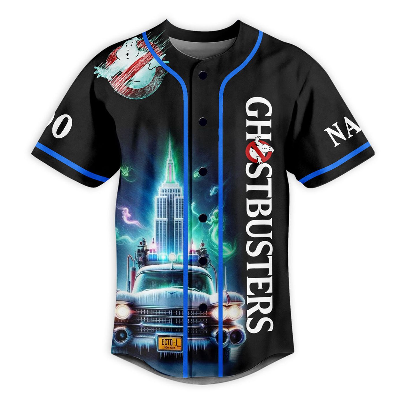 Ghostbusters Baseball Jersey For Men Women And Kids Gift