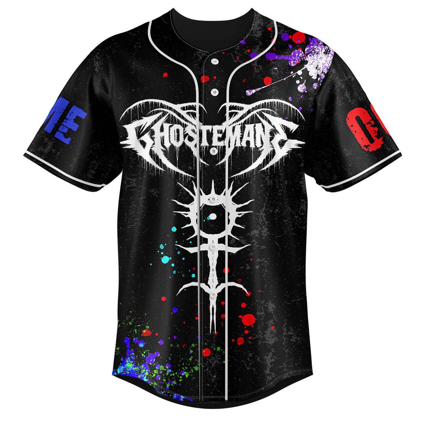 Ghostemane Baseball Jersey For Men Women And Kids Gift Ghostemane Baseball Jersey For Men Women And Kids Gift
