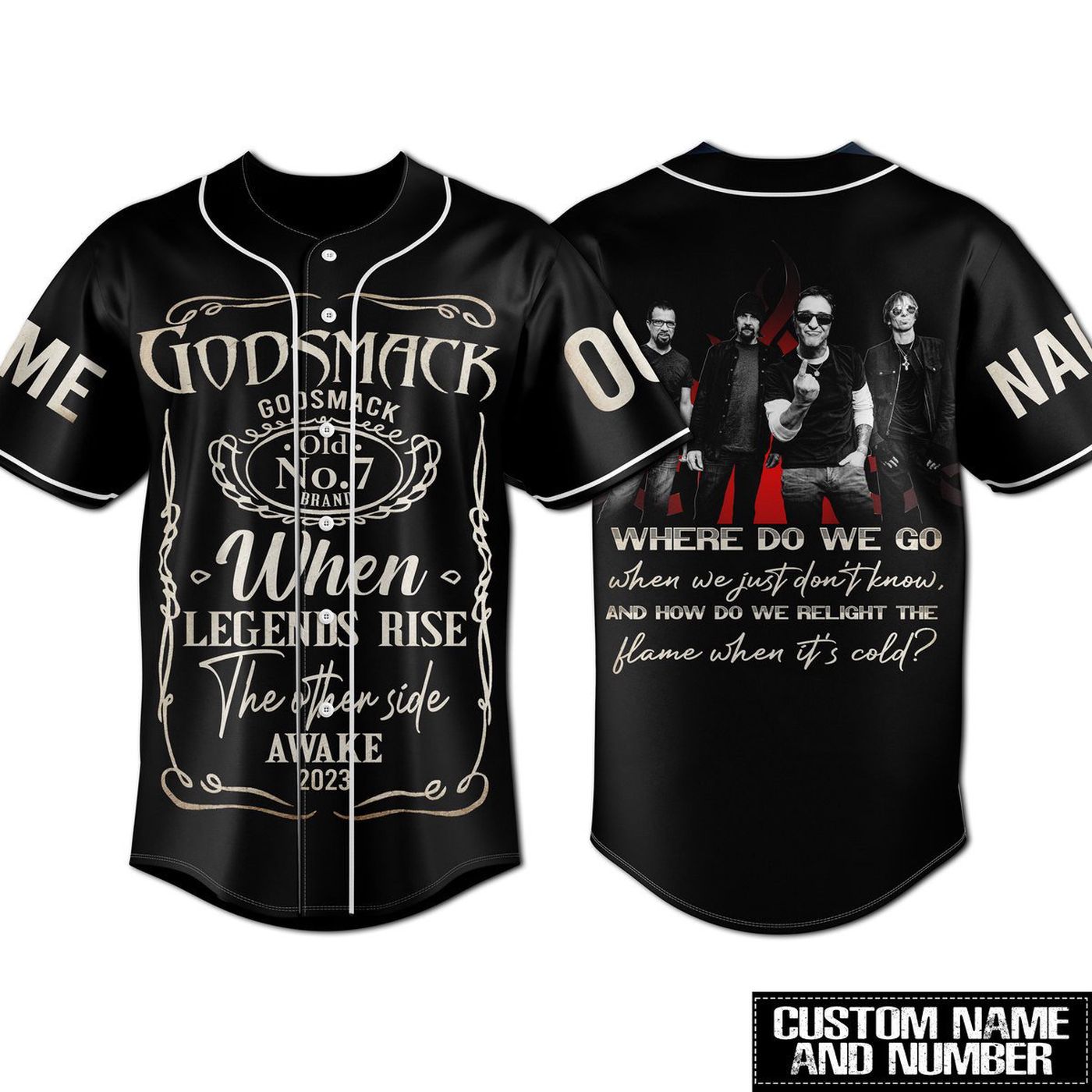 Godsmack Baseball Jersey For Men Women And Kids Gift Godsmack Baseball Jersey For Men Women And Kids Gift