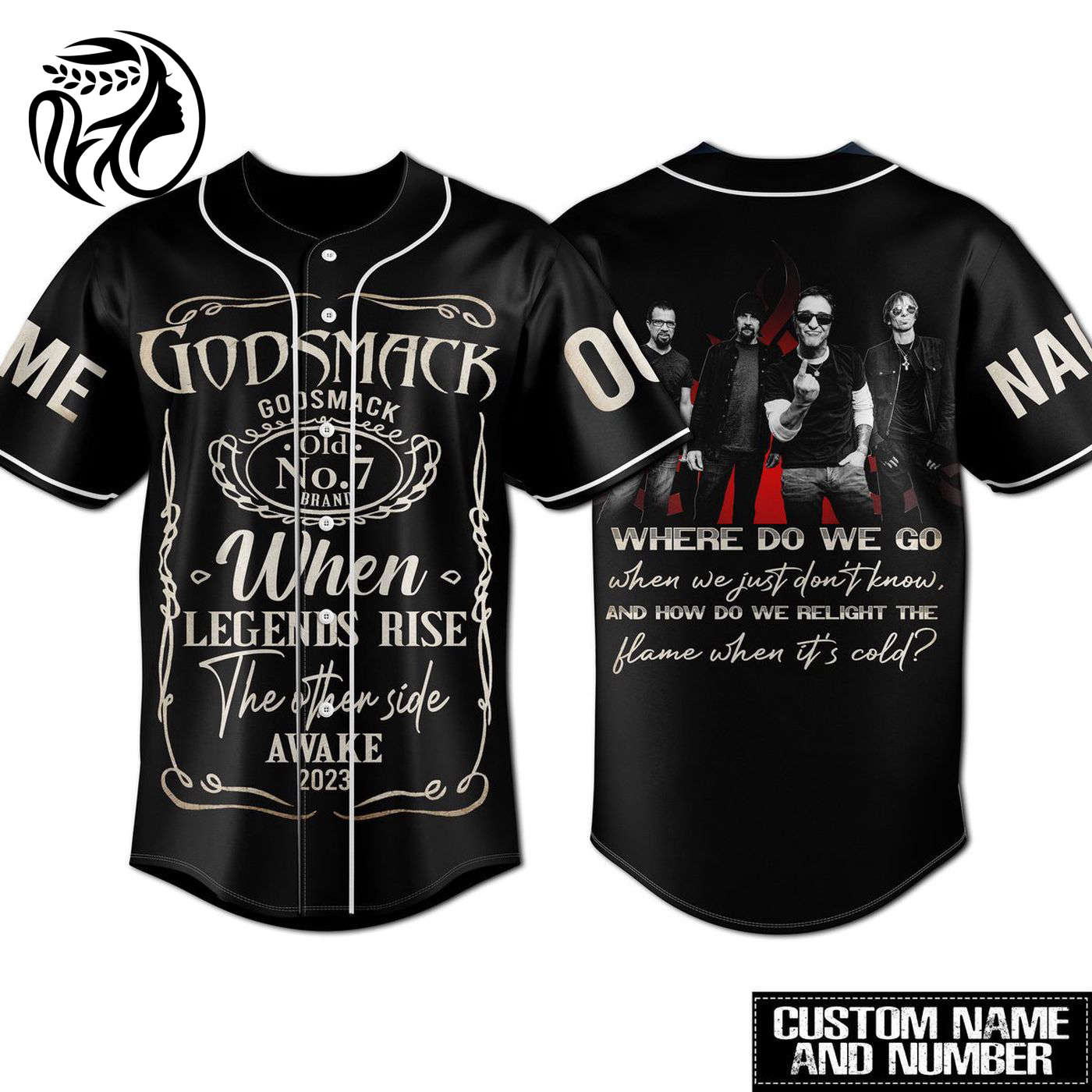 Godsmack Baseball Jersey For Men Women And Kids Gift
