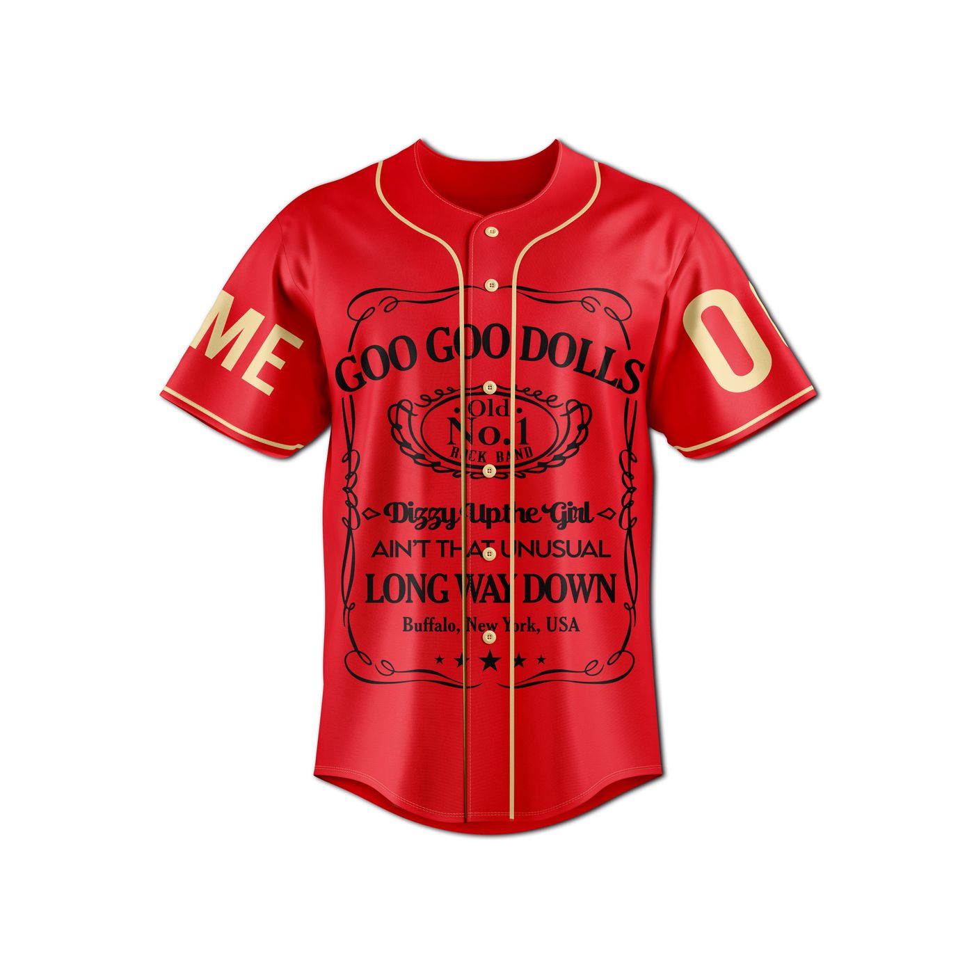 Goo Goo Dolls Baseball Jersey For Men Women And Kids Gift