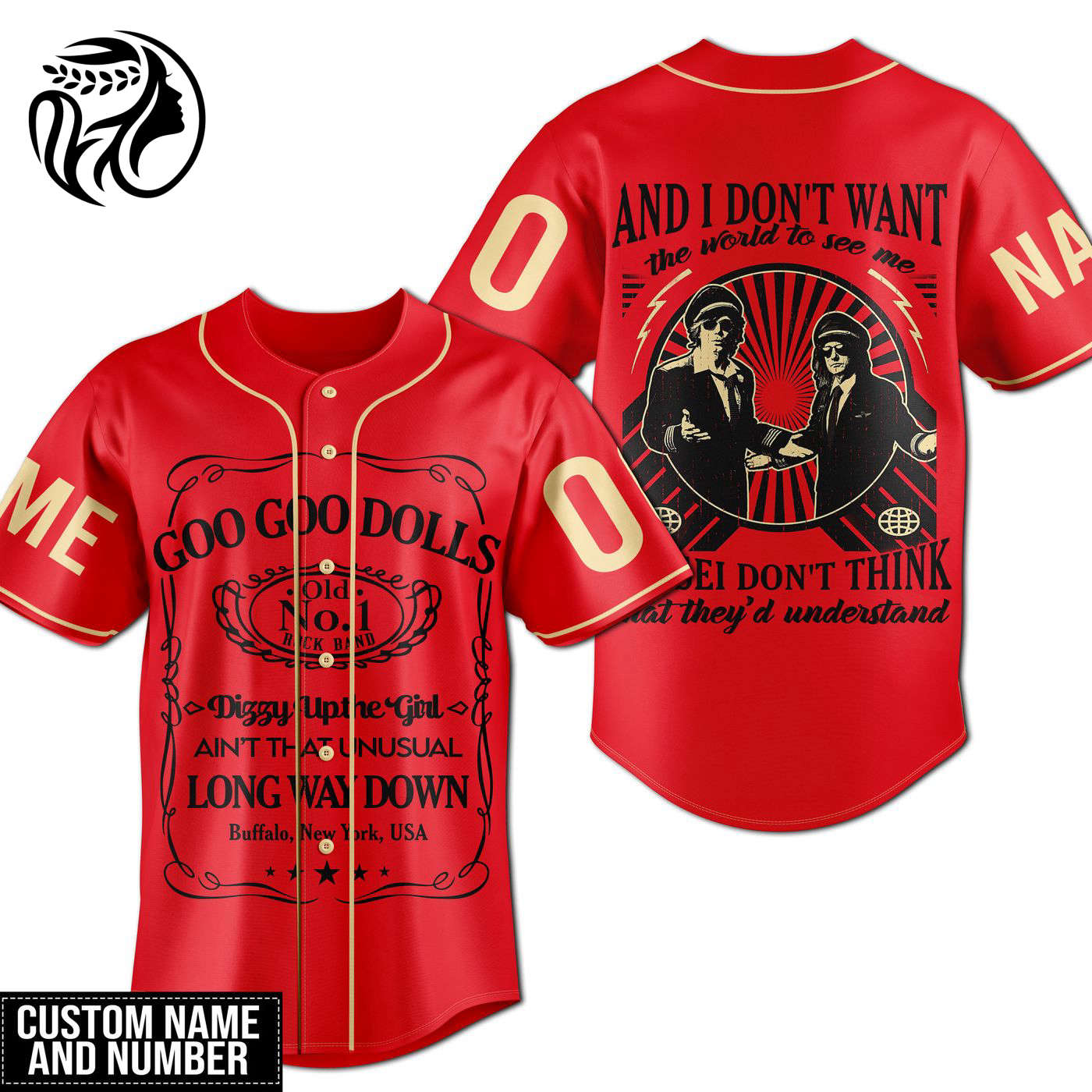 Goo Goo Dolls Baseball Jersey For Men Women And Kids Gift