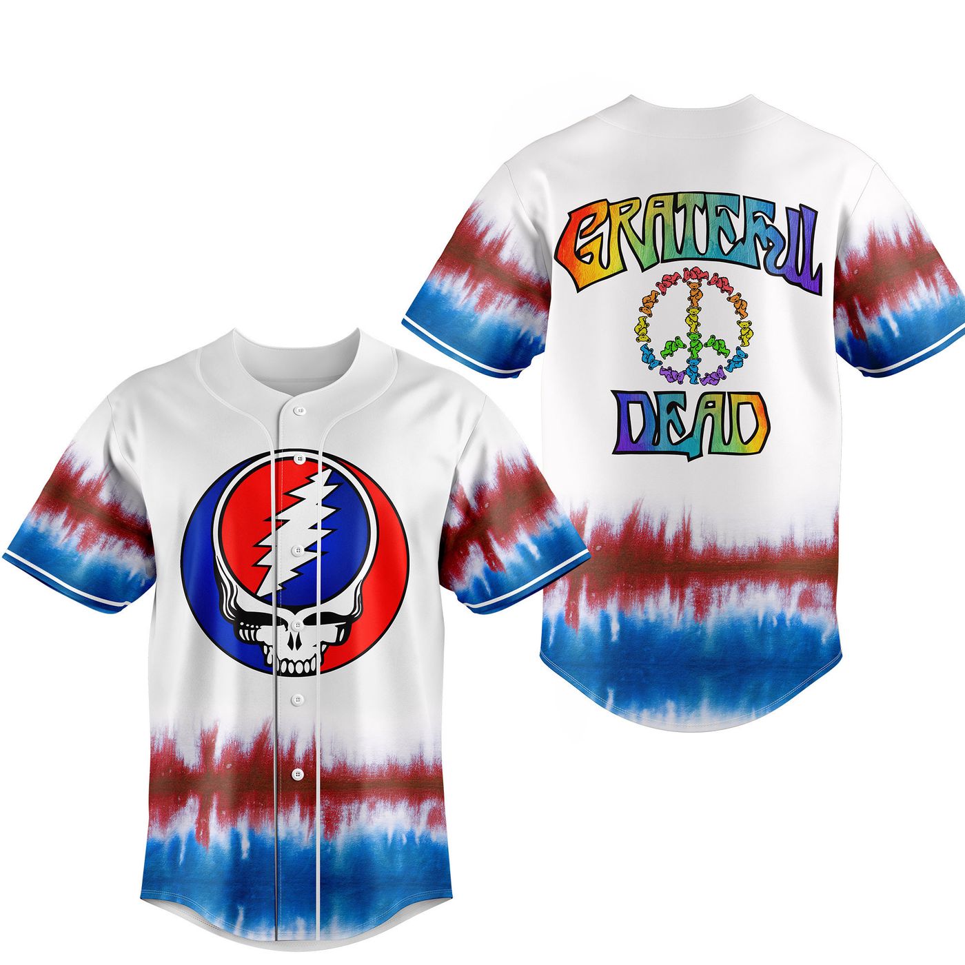 Grateful Dead Baseball Jersey For Men Women And Kids Gift