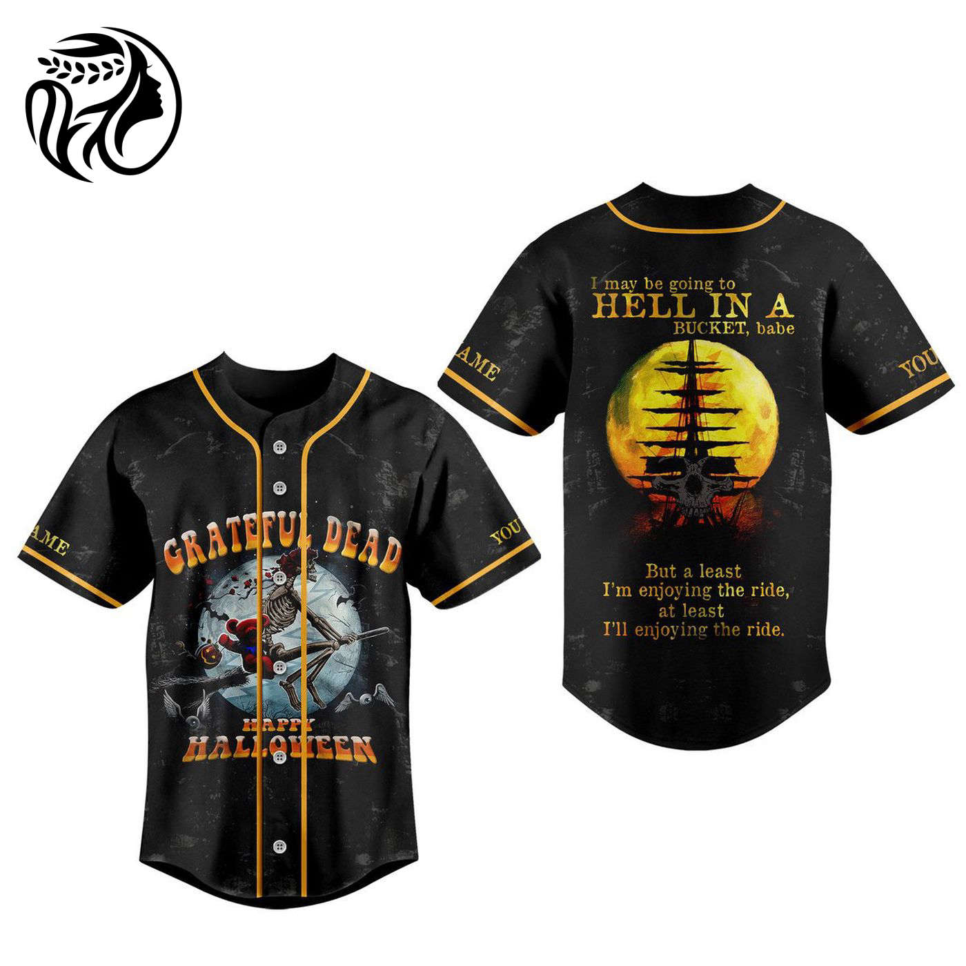 Grateful Dead Baseball Jersey For Men Women And Kids Gift