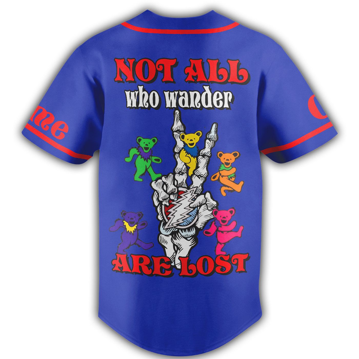 Grateful Dead Baseball Jersey For Men Women And Kids Gift