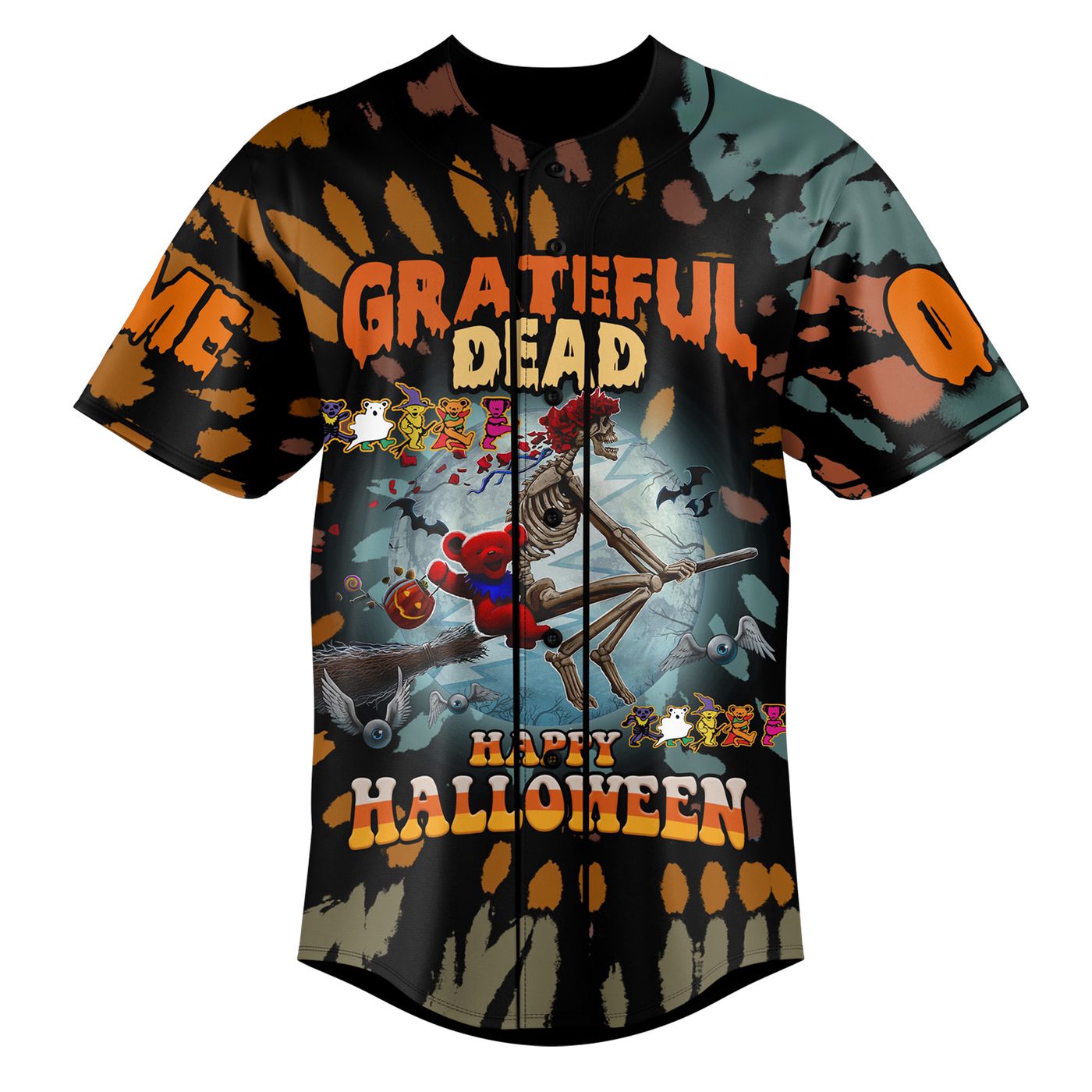 Grateful Dead Baseball Jersey For Men Women And Kids Gift