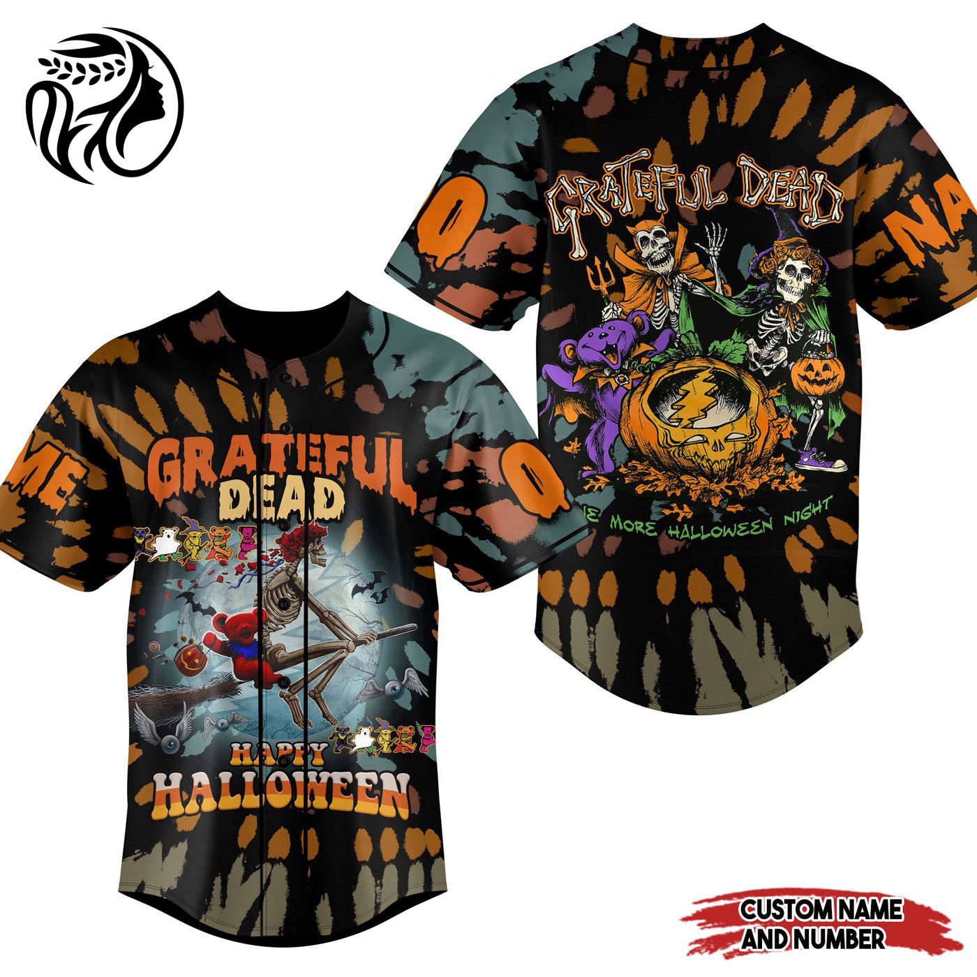 Grateful Dead Baseball Jersey For Men Women And Kids Gift