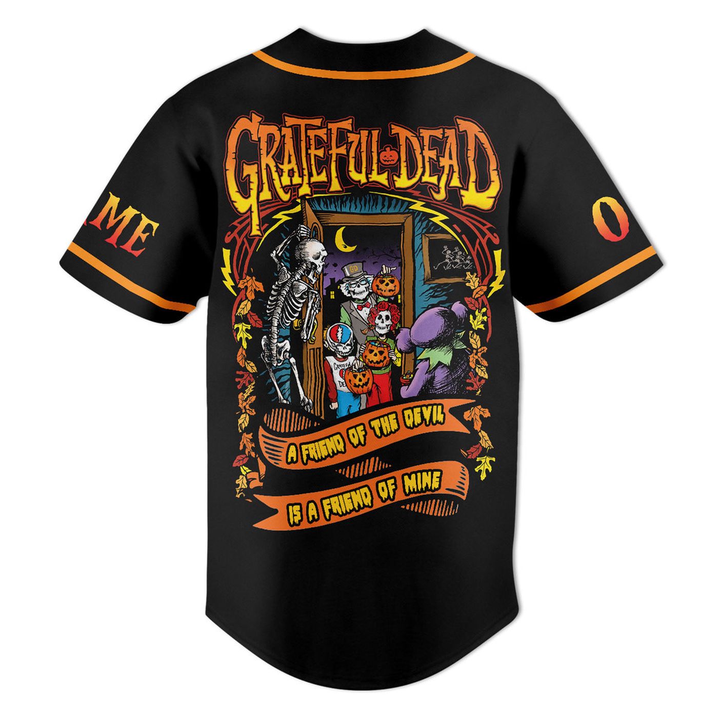 Grateful Dead Baseball Jersey For Men Women And Kids Gift