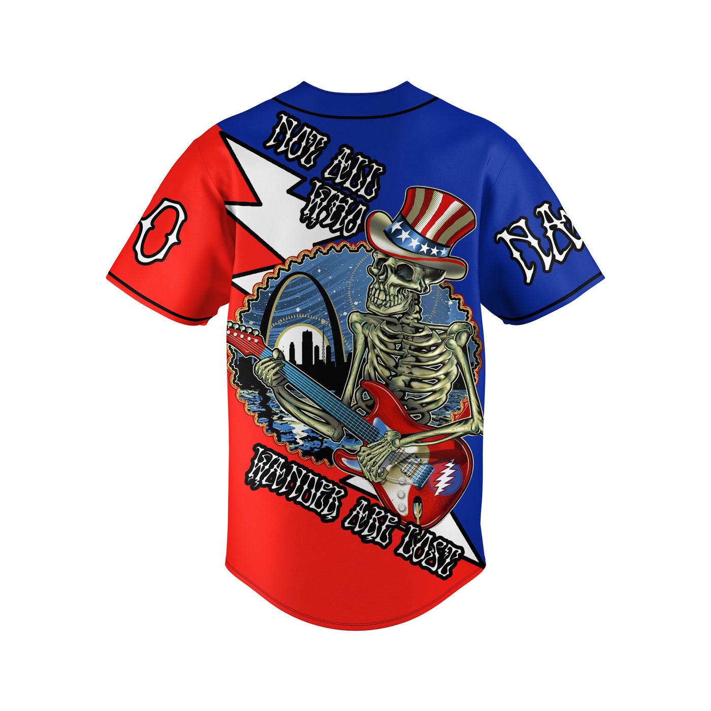 Grateful Dead Baseball Jersey For Men Women And Kids Gift