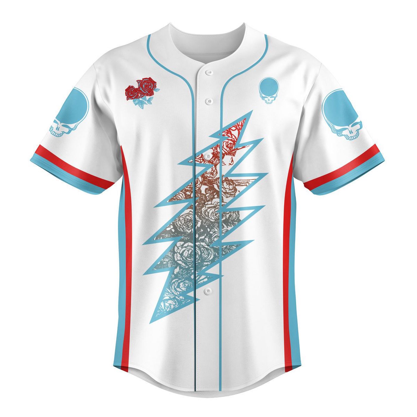 Grateful Dead Baseball Jersey For Men Women And Kids Gift Grateful Dead Baseball Jersey For Men Women And Kids Gift