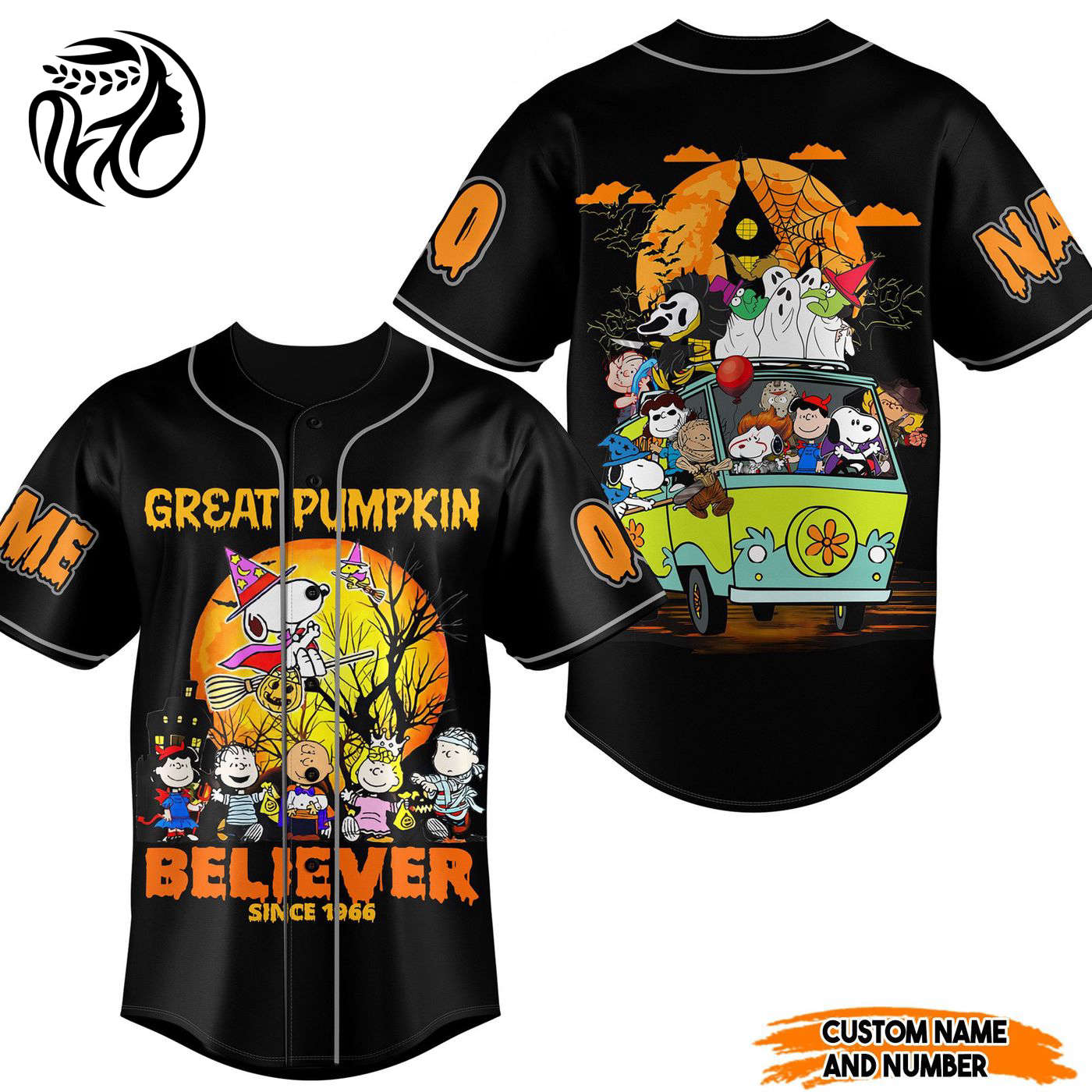 Great Pumpkin Baseball Jersey For Men Women And Kids Gift
