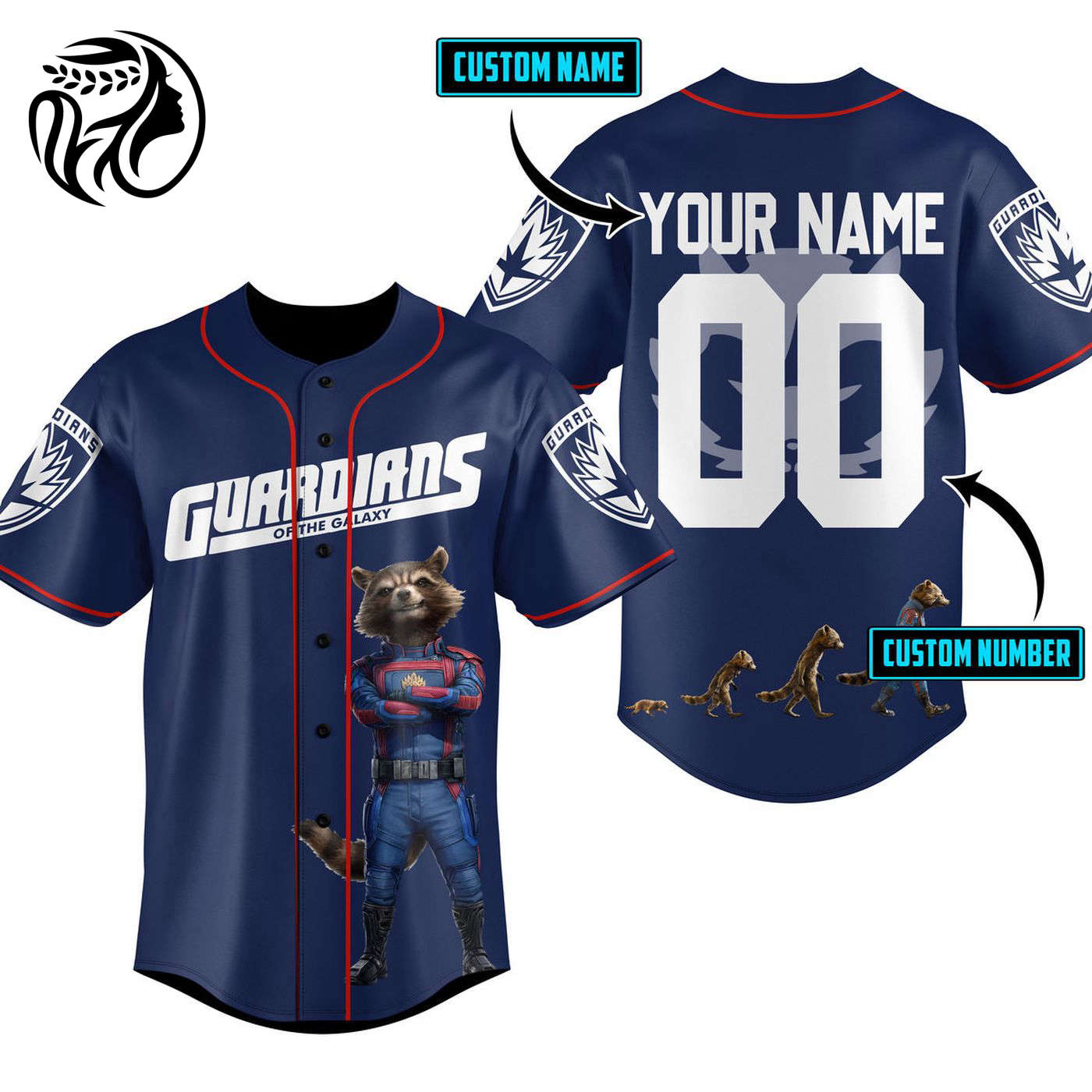 Guardians of the Galaxy Baseball Jersey For Men Women And Kids Gift