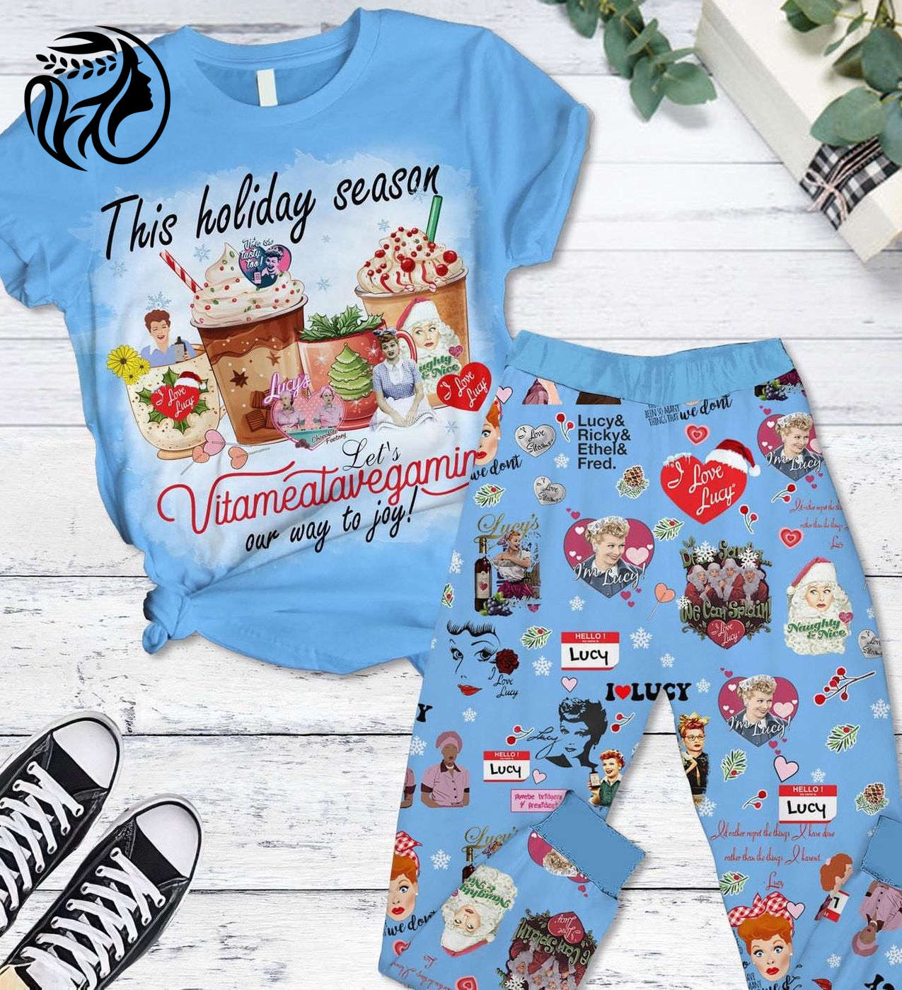 I Love Lucy Pajamas & Shirts: Festive Holiday & Christmas Movie-inspired Sleepwear I Love Lucy Pajamas & Shirts: Festive Holiday & Christmas Movie-inspired Sleepwear