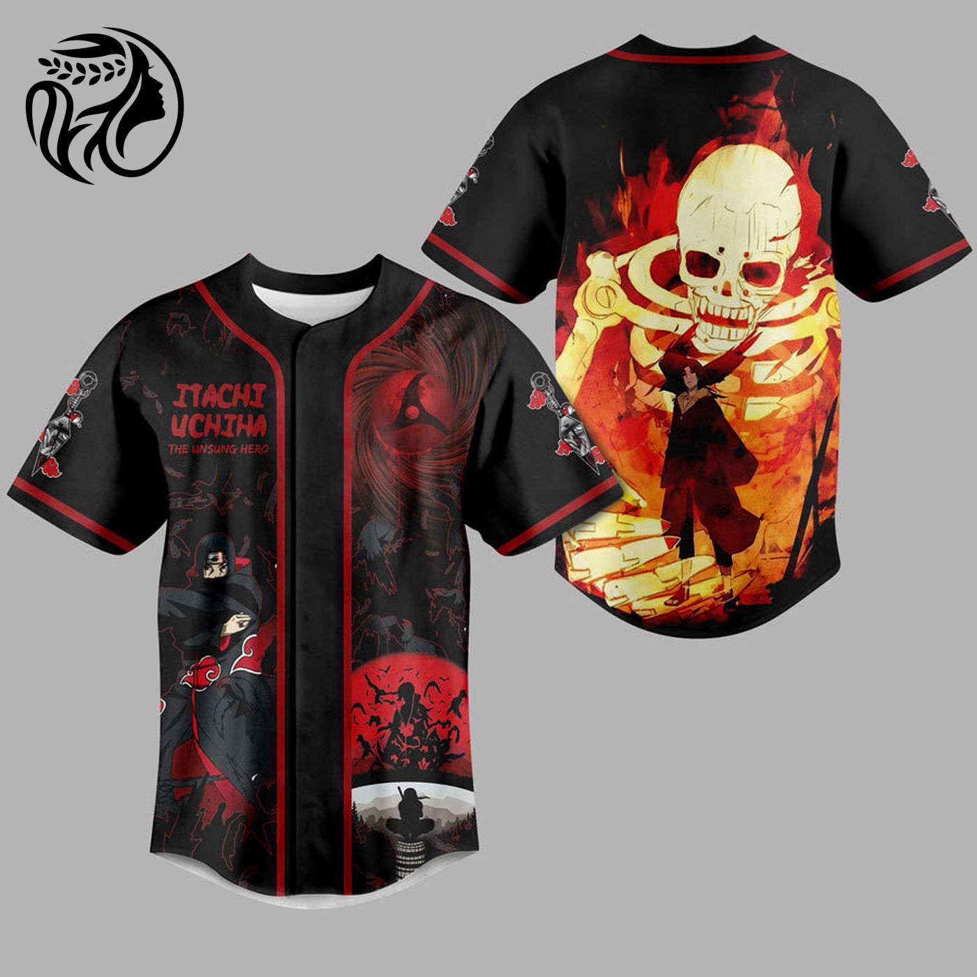 Itachi Uchiha Baseball Jersey For Men Women And Kids Gift