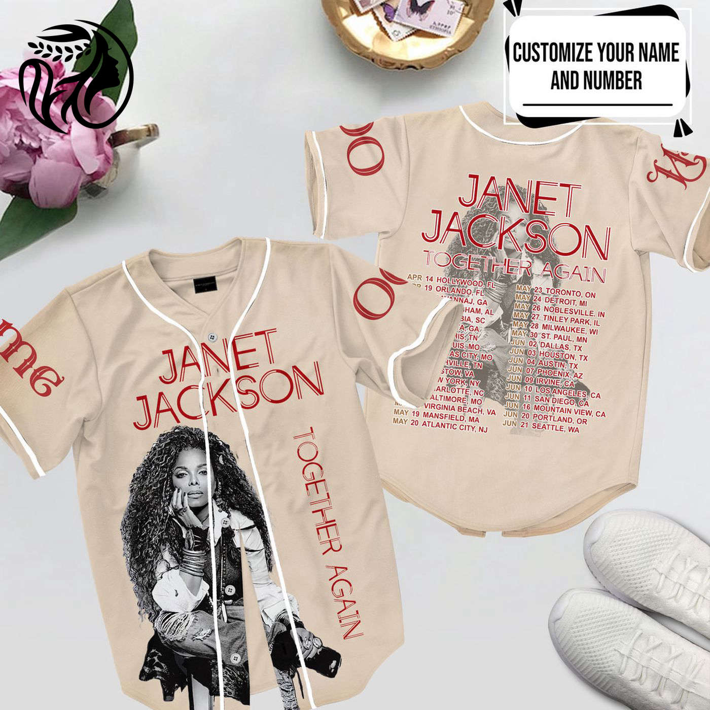 Janet Jackson Baseball Jersey For Men Women And Kids Gift