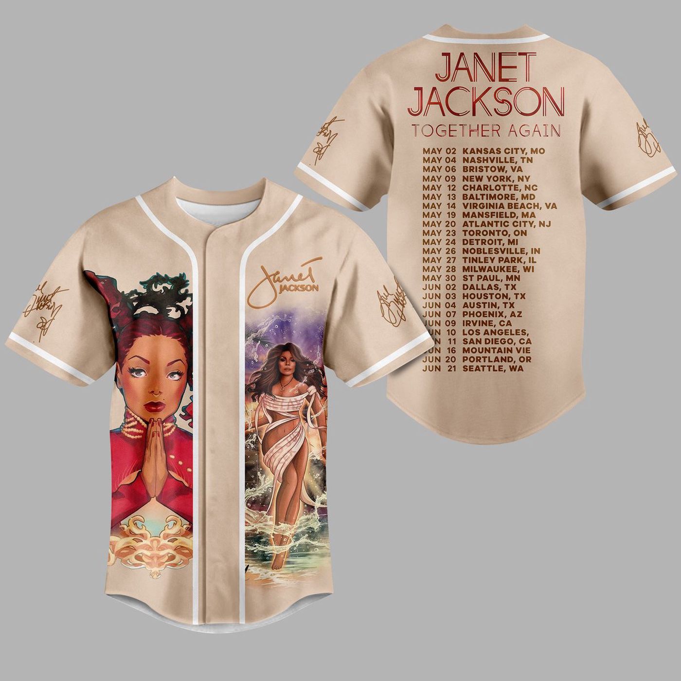 Janet Jackson Baseball Jersey For Men Women And Kids Gift