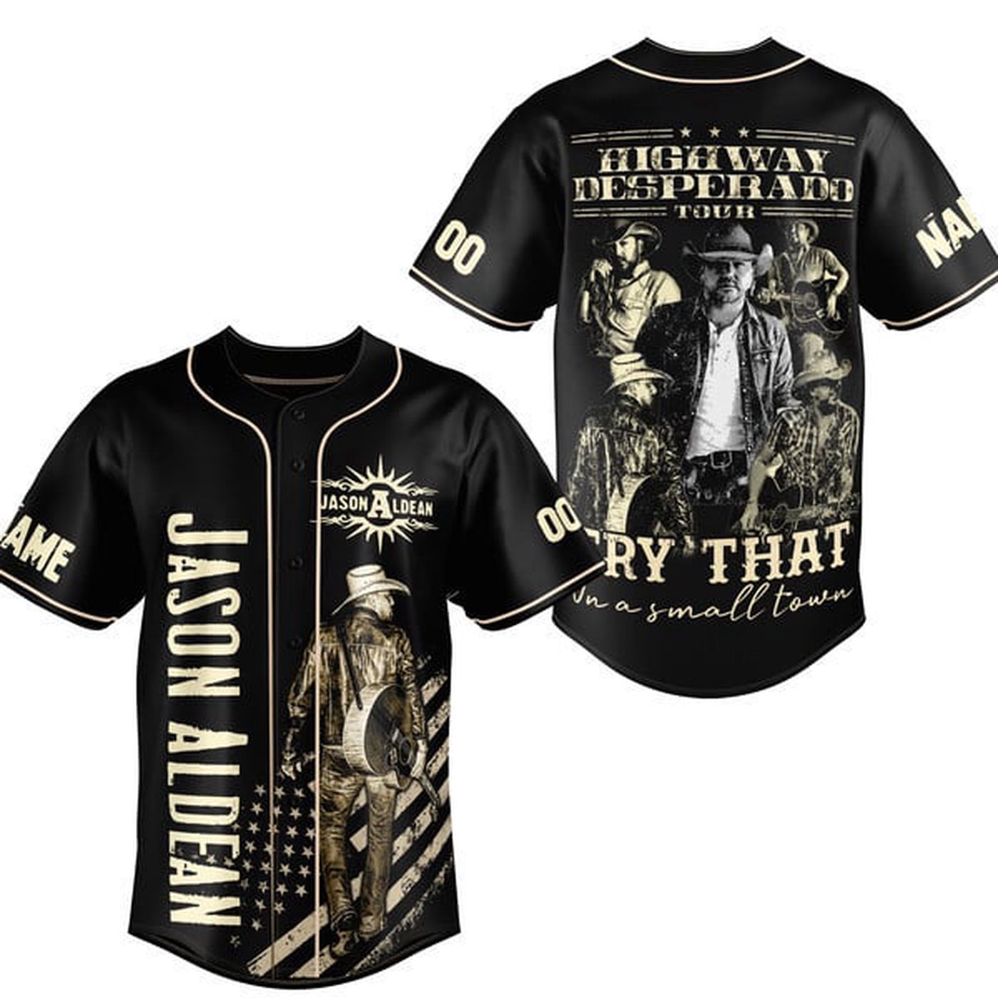 Jason Aldean Baseball Jersey For Men Women And Kids Gift