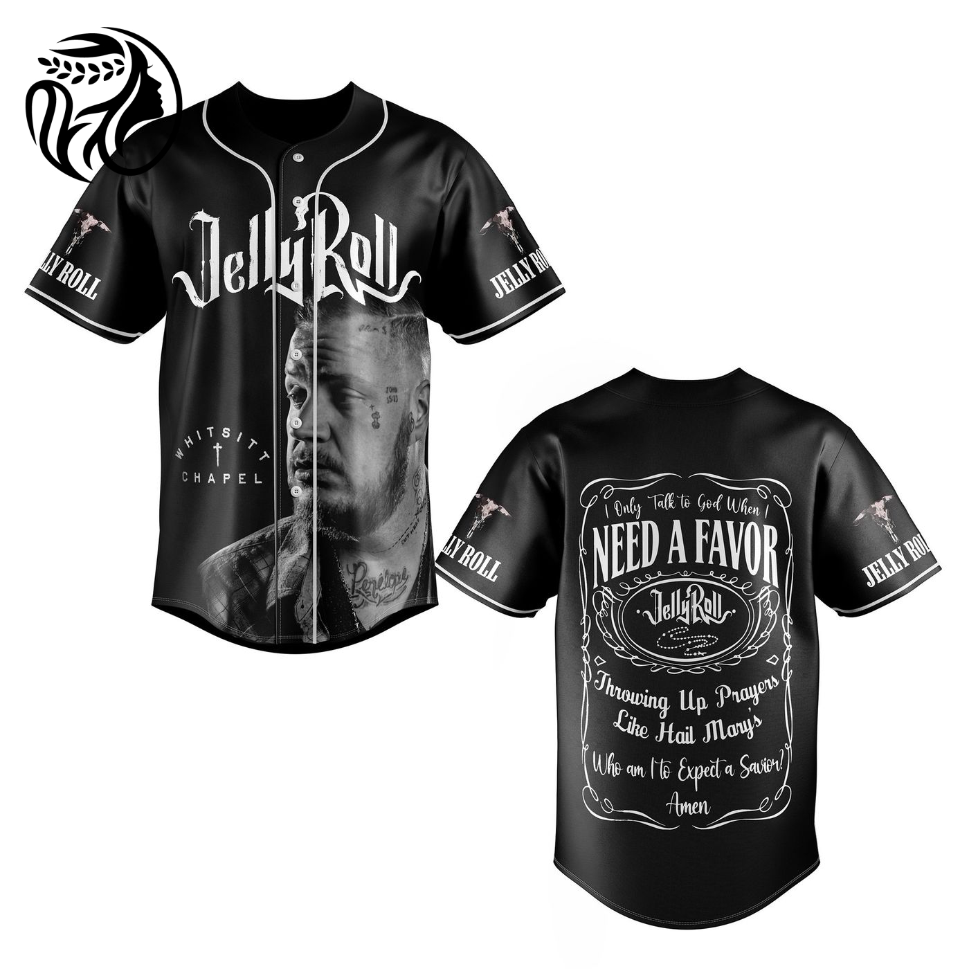 Jelly Roll Baseball Jersey For Men Women And Kids Gift