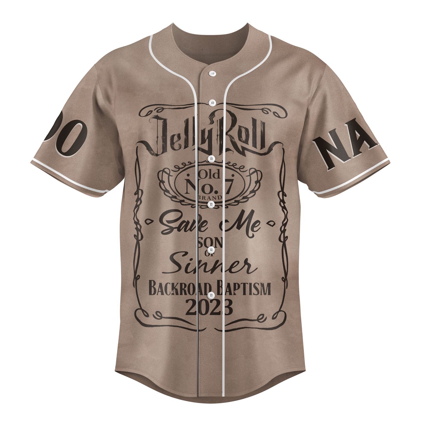 Jelly Roll Baseball Jersey For Men Women And Kids Gift