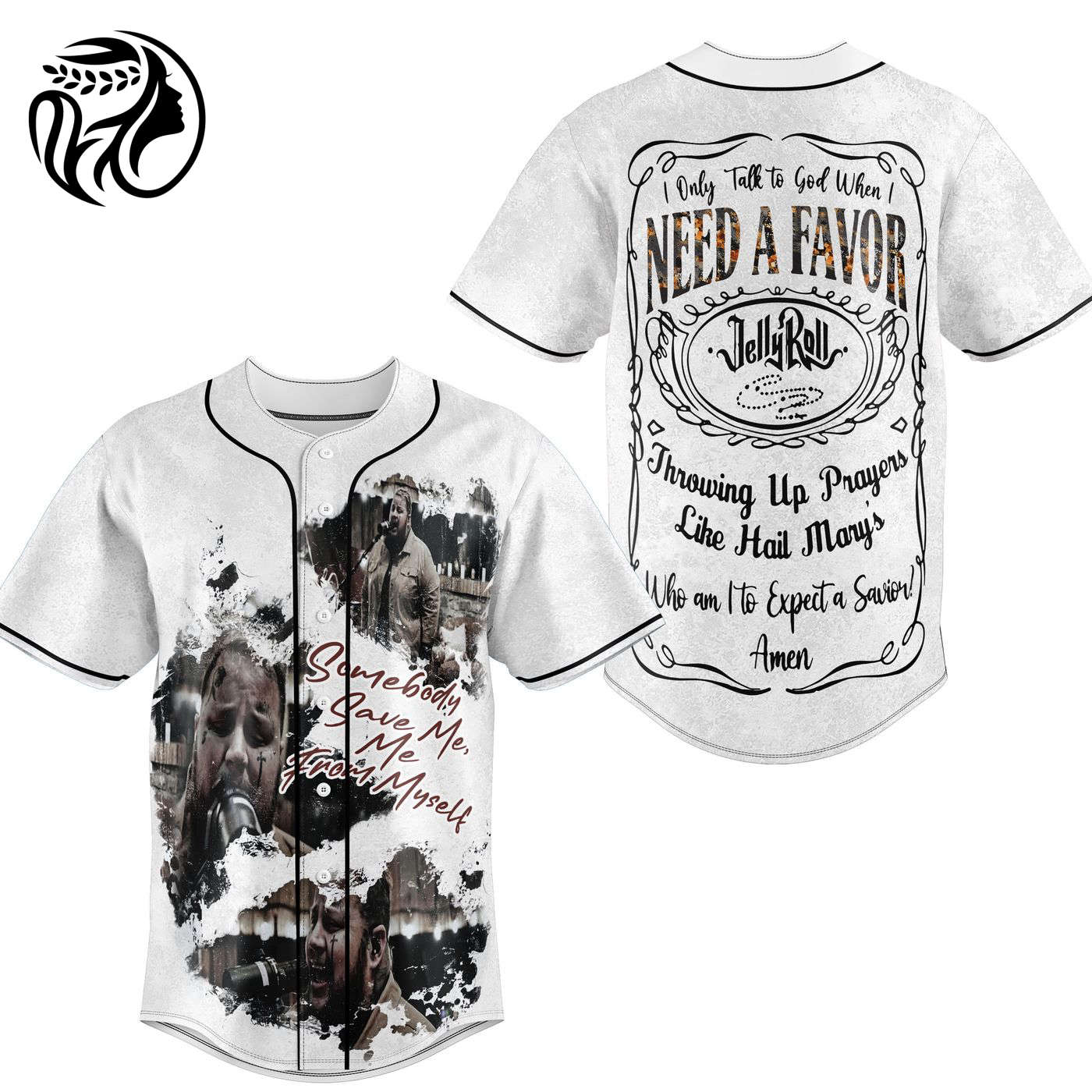 Jelly Roll Baseball Jersey For Men Women And Kids Gift