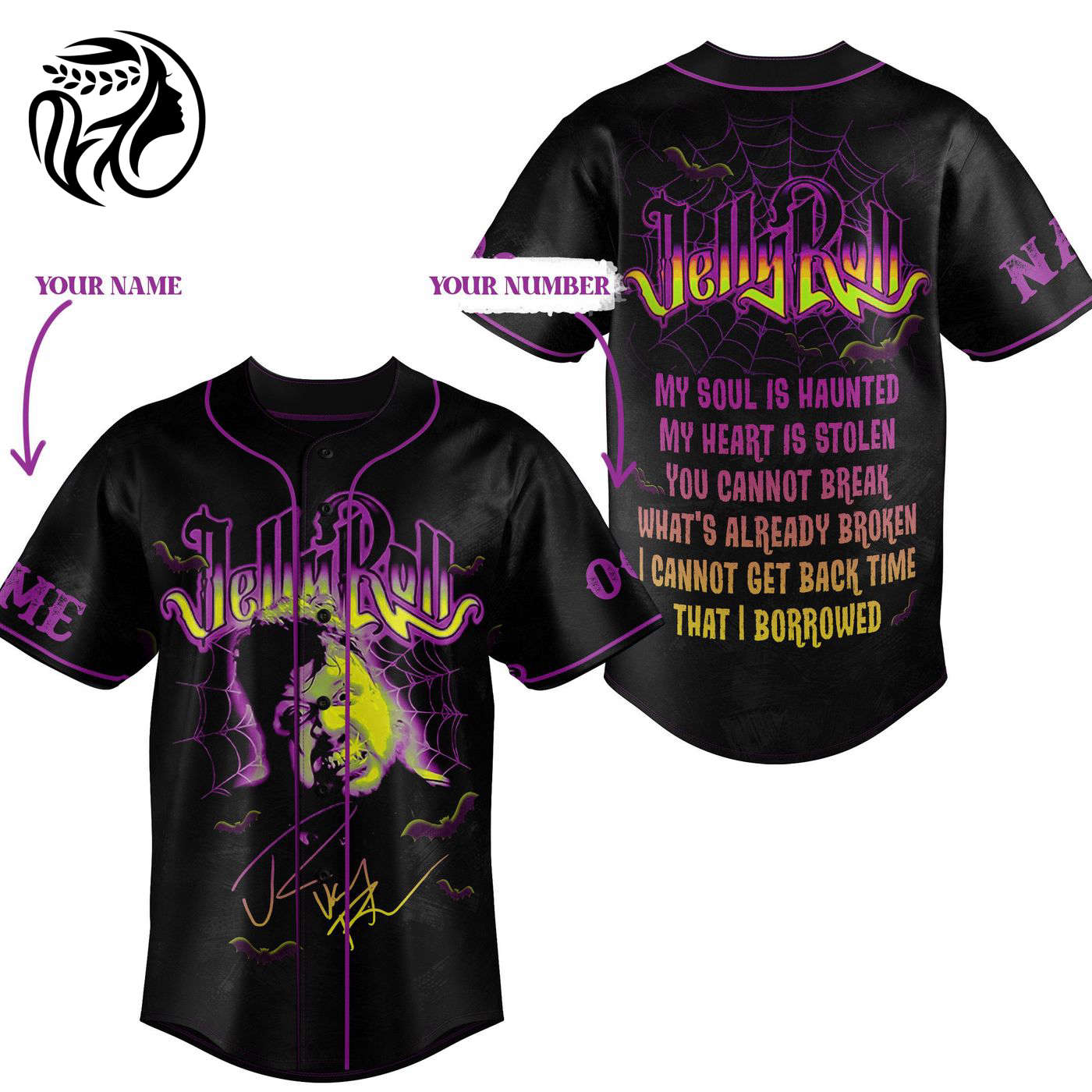Jelly Roll Baseball Jersey For Men Women And Kids Gift