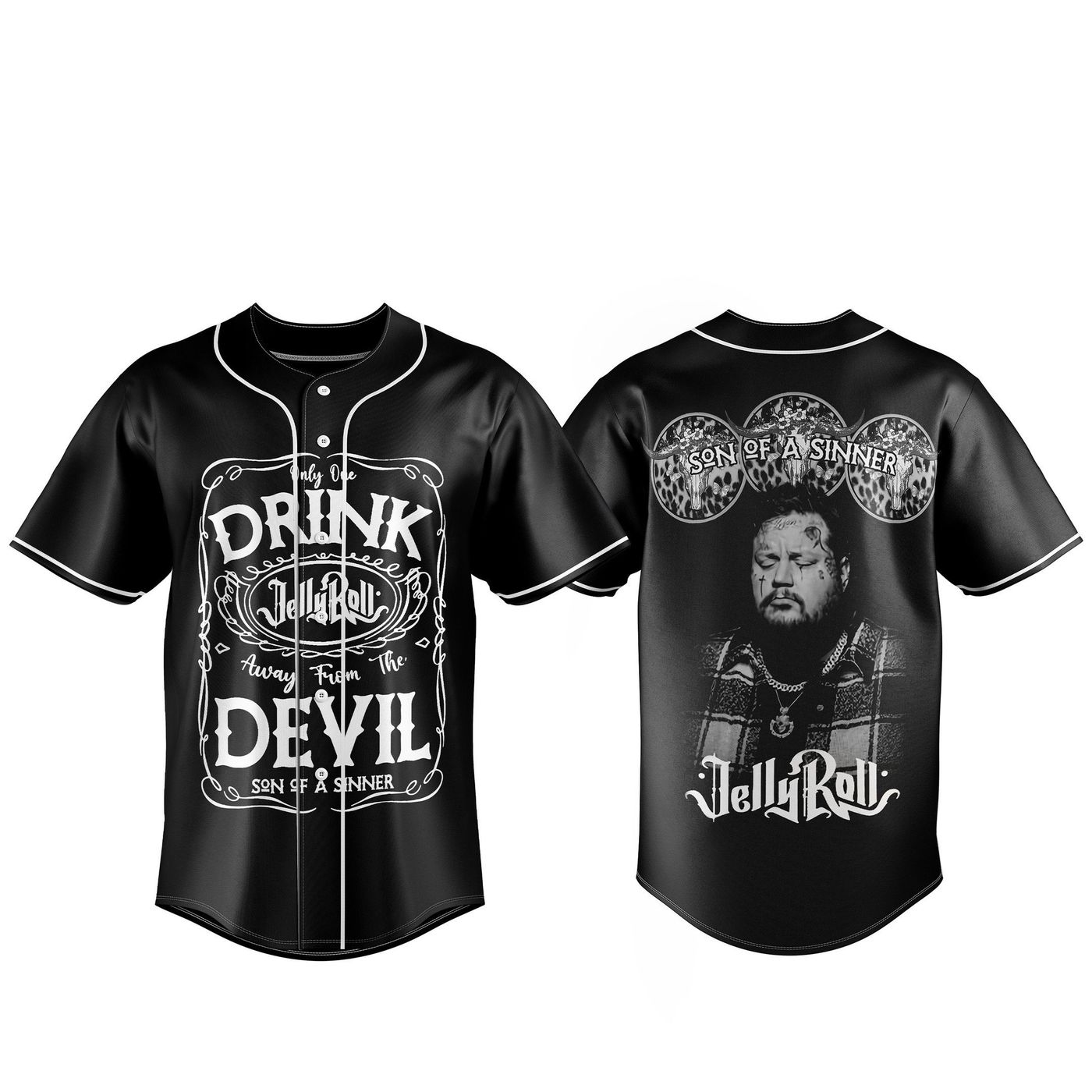 Jelly Roll Baseball Jersey For Men Women And Kids Gift