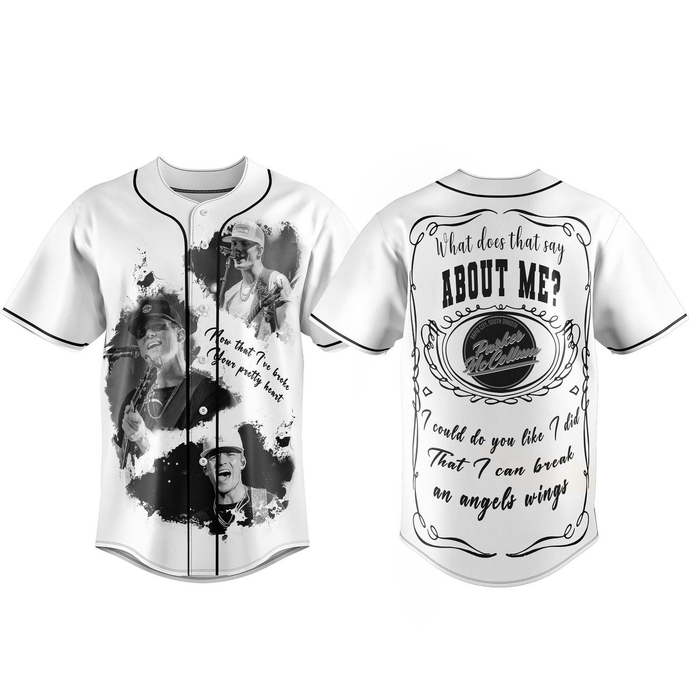 Jelly Roll Baseball Jersey For Men Women And Kids Gift