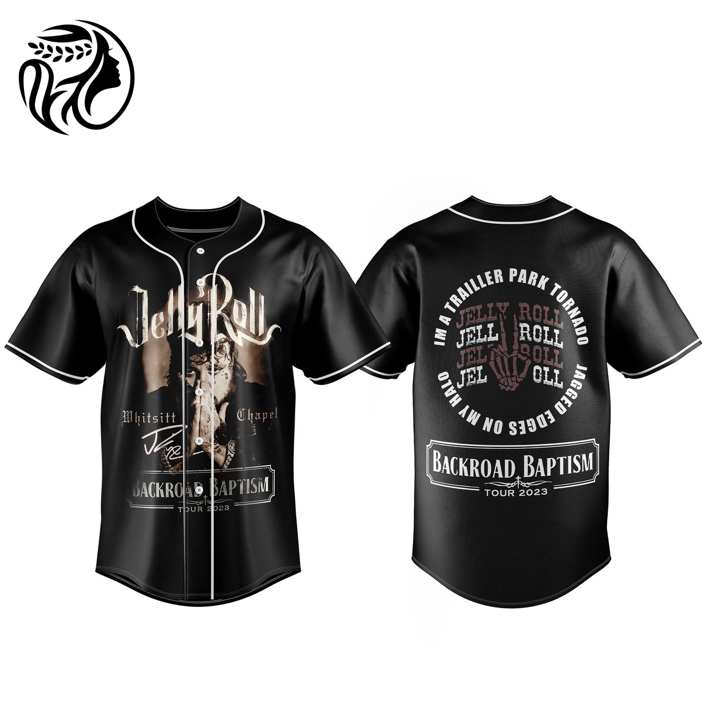 Jelly Roll Baseball Jersey For Men Women And Kids Gift