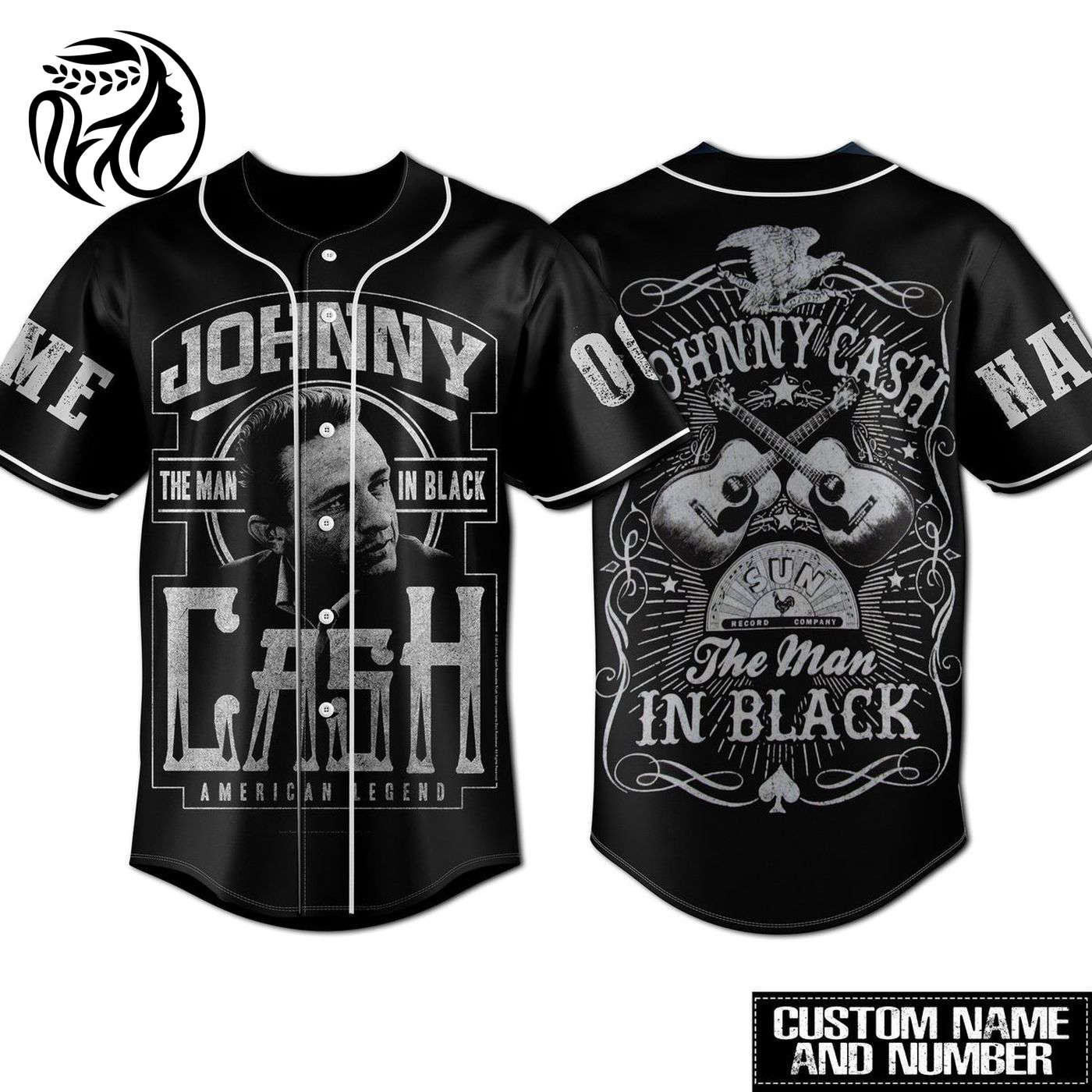 Johnny Cash Baseball Jersey For Men Women And Kids Gift