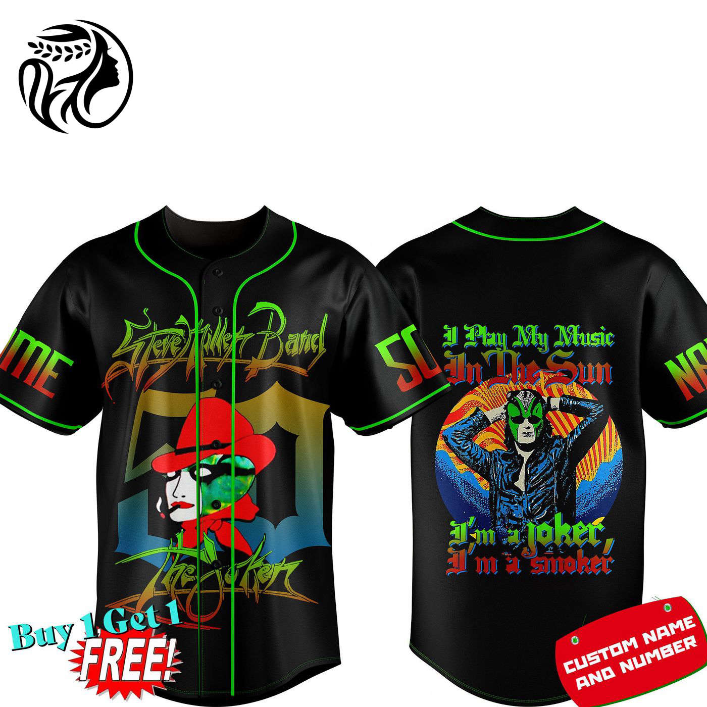 Joker Baseball Jersey For Men Women And Kids Gift