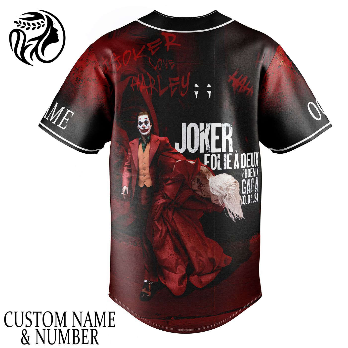 Joker Folie a Deux Baseball Jersey For Men Women And Kids Gift